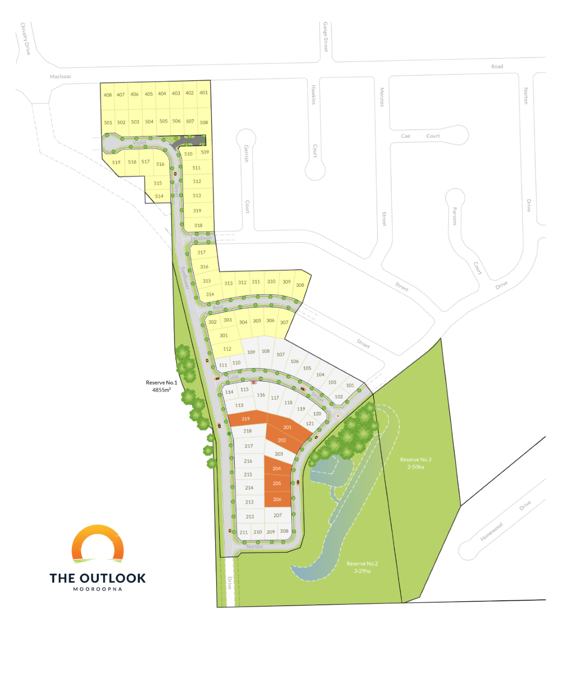 The Outlook Estate - Mooroo Masterplan