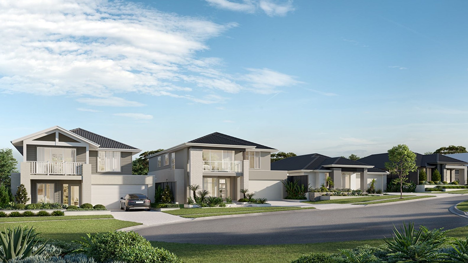 The Plateau Estate - Moggill Render