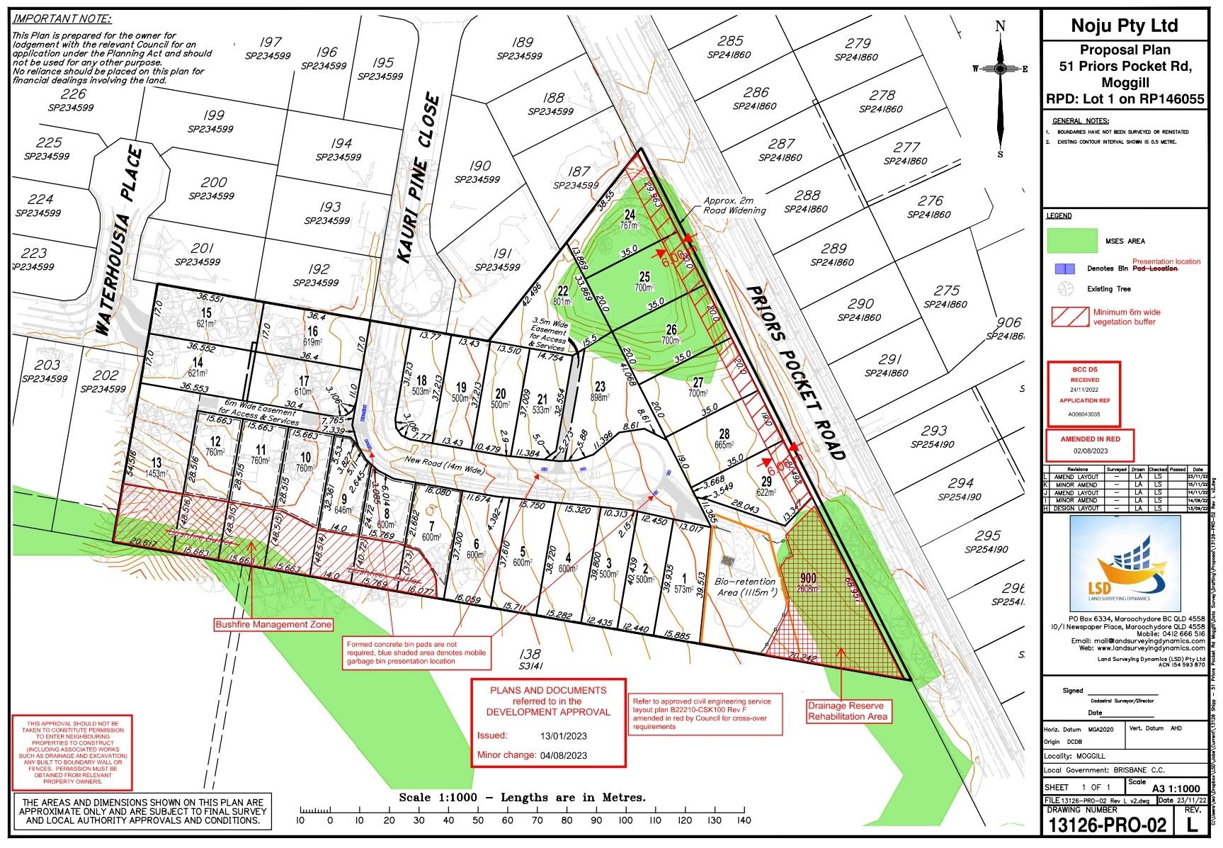 The Plateau Estate - Moggill Masterplan