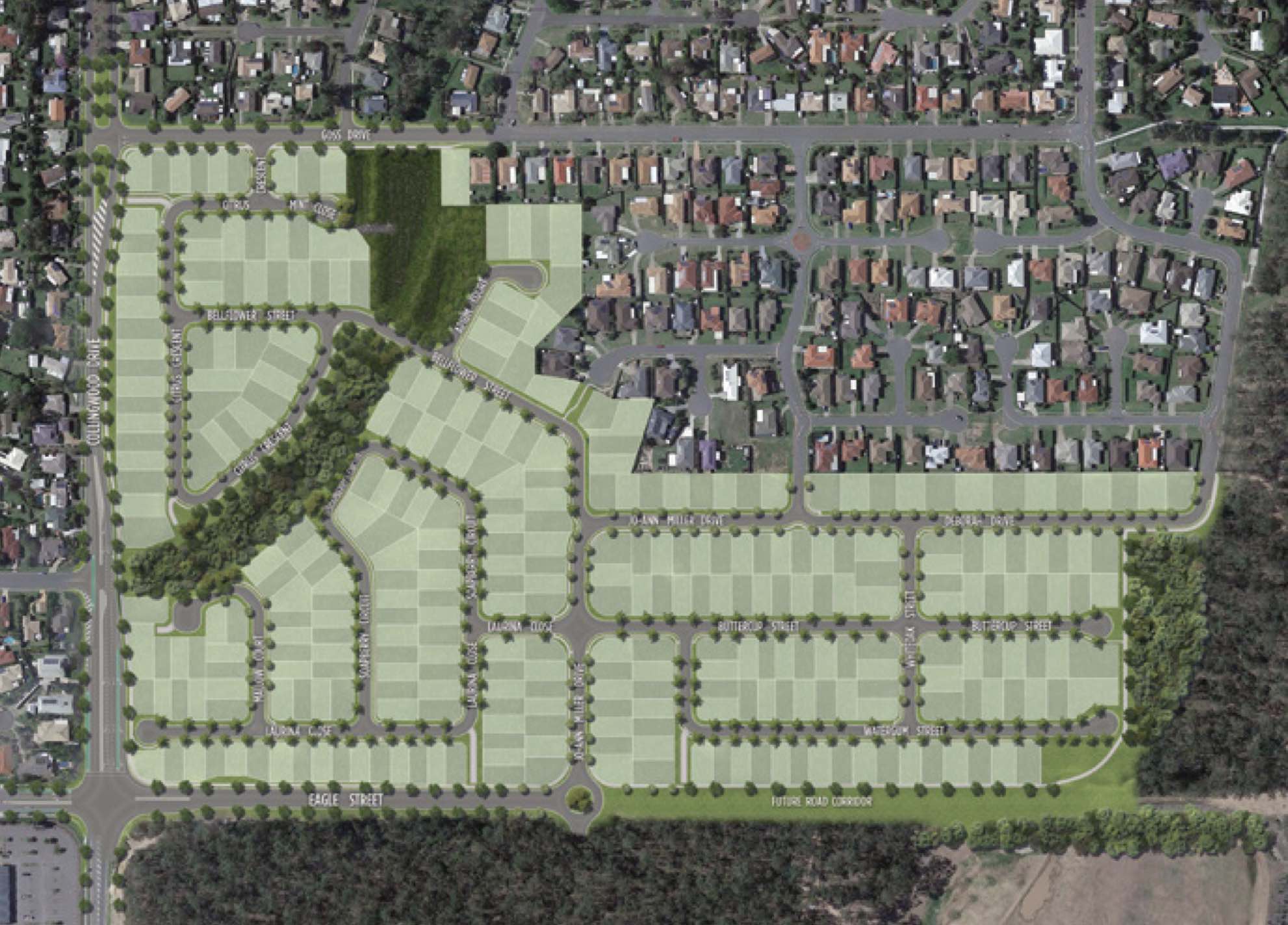 The Pocket Estate - Collingwood Park Masterplan
