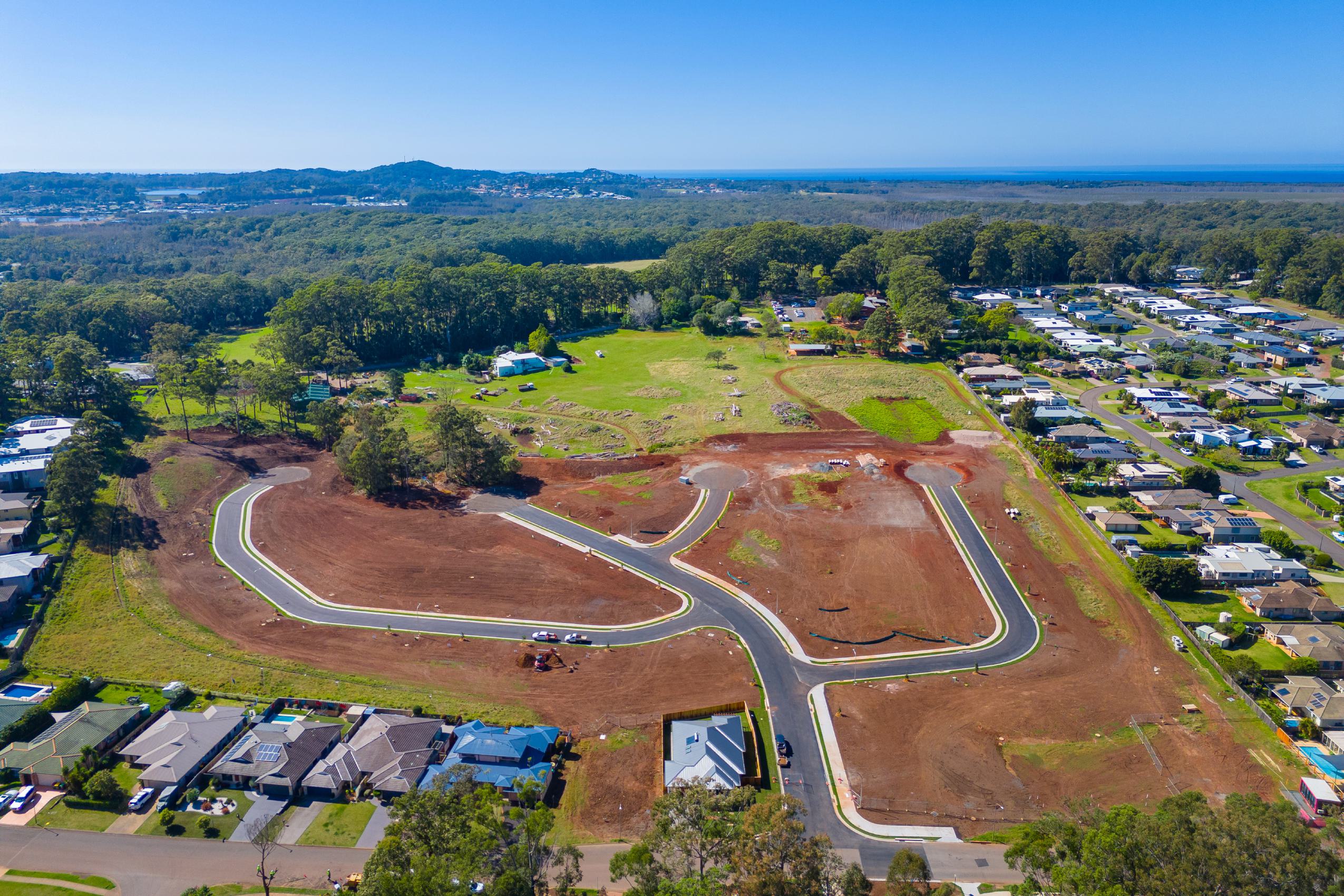 The Point Estate - Port Macqu Aerial
