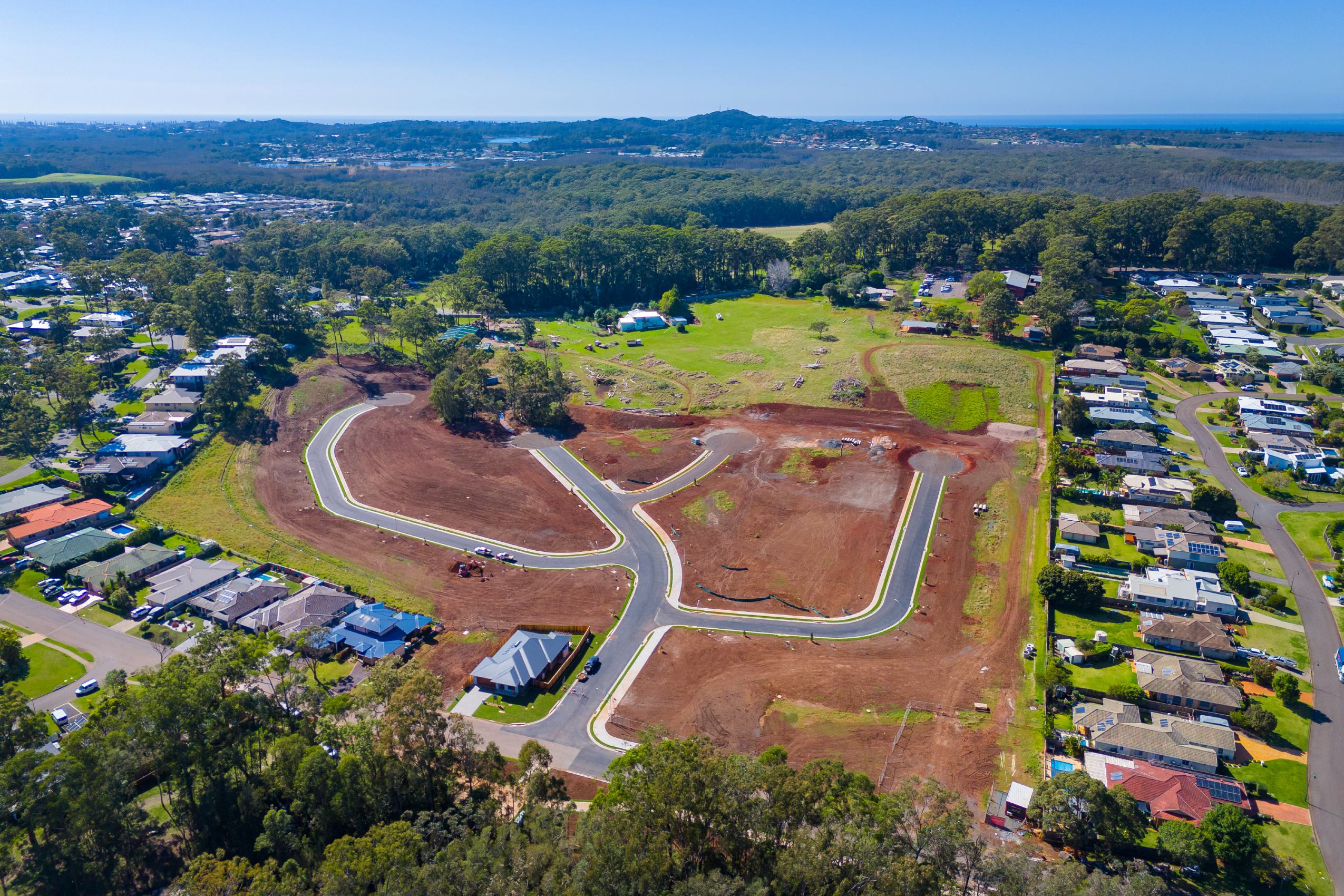 The Point Estate - Port Macqu Aerial