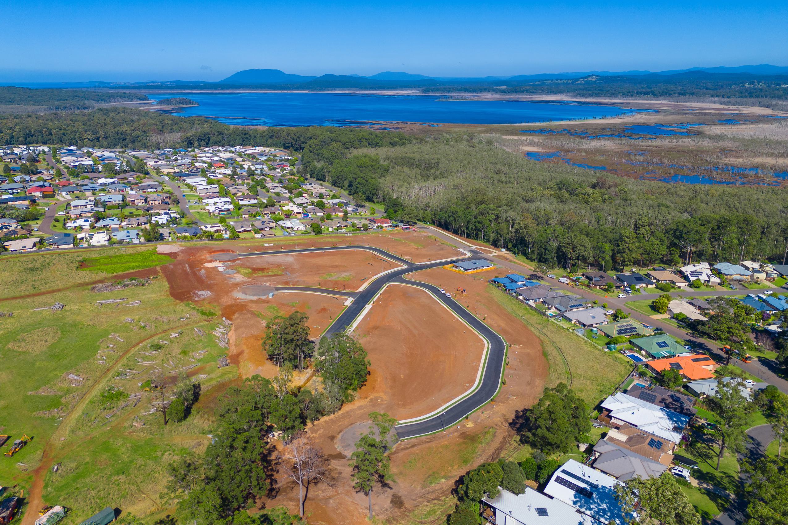 The Point Estate - Port Macqu Aerial