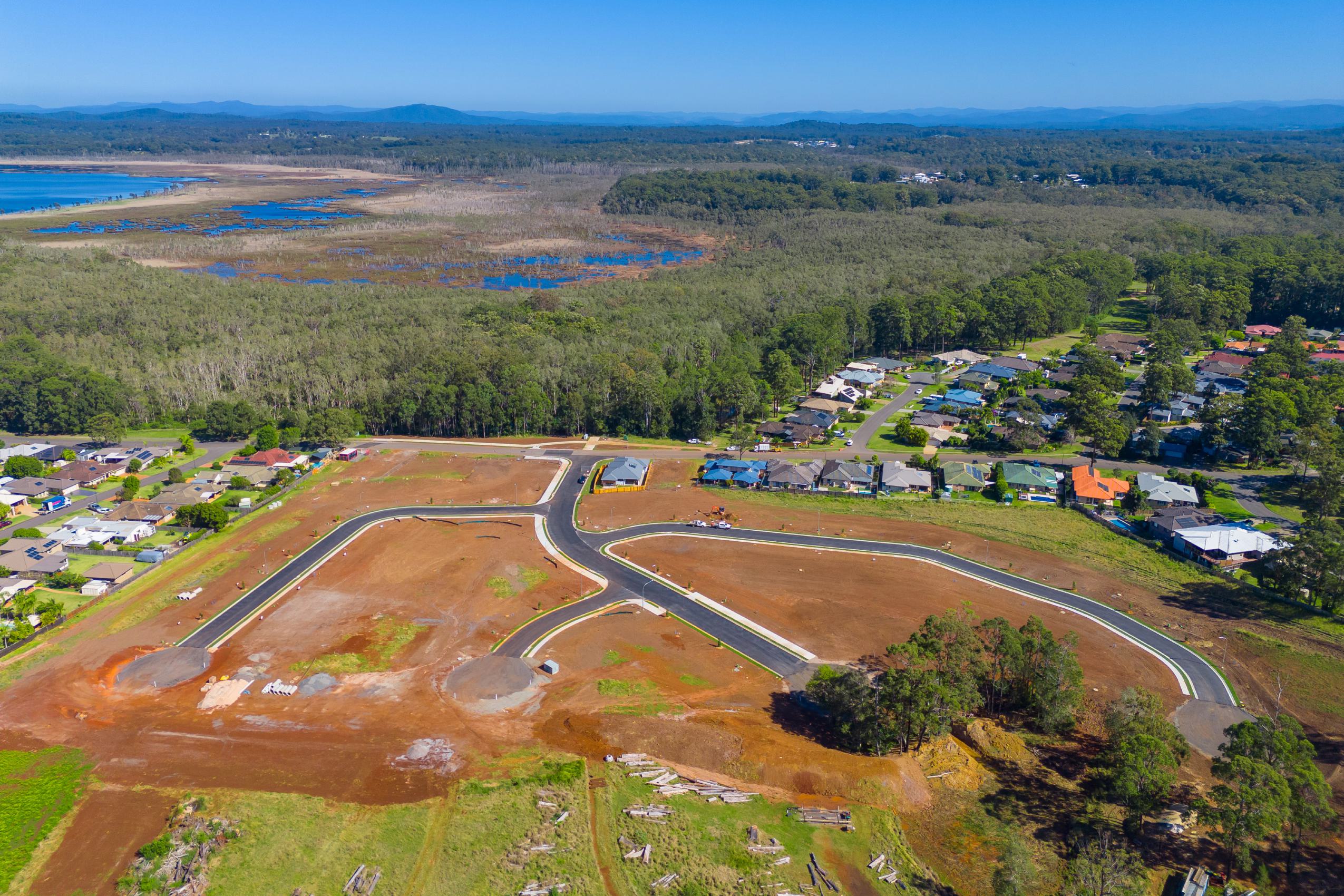 The Point Estate - Port Macqu Aerial