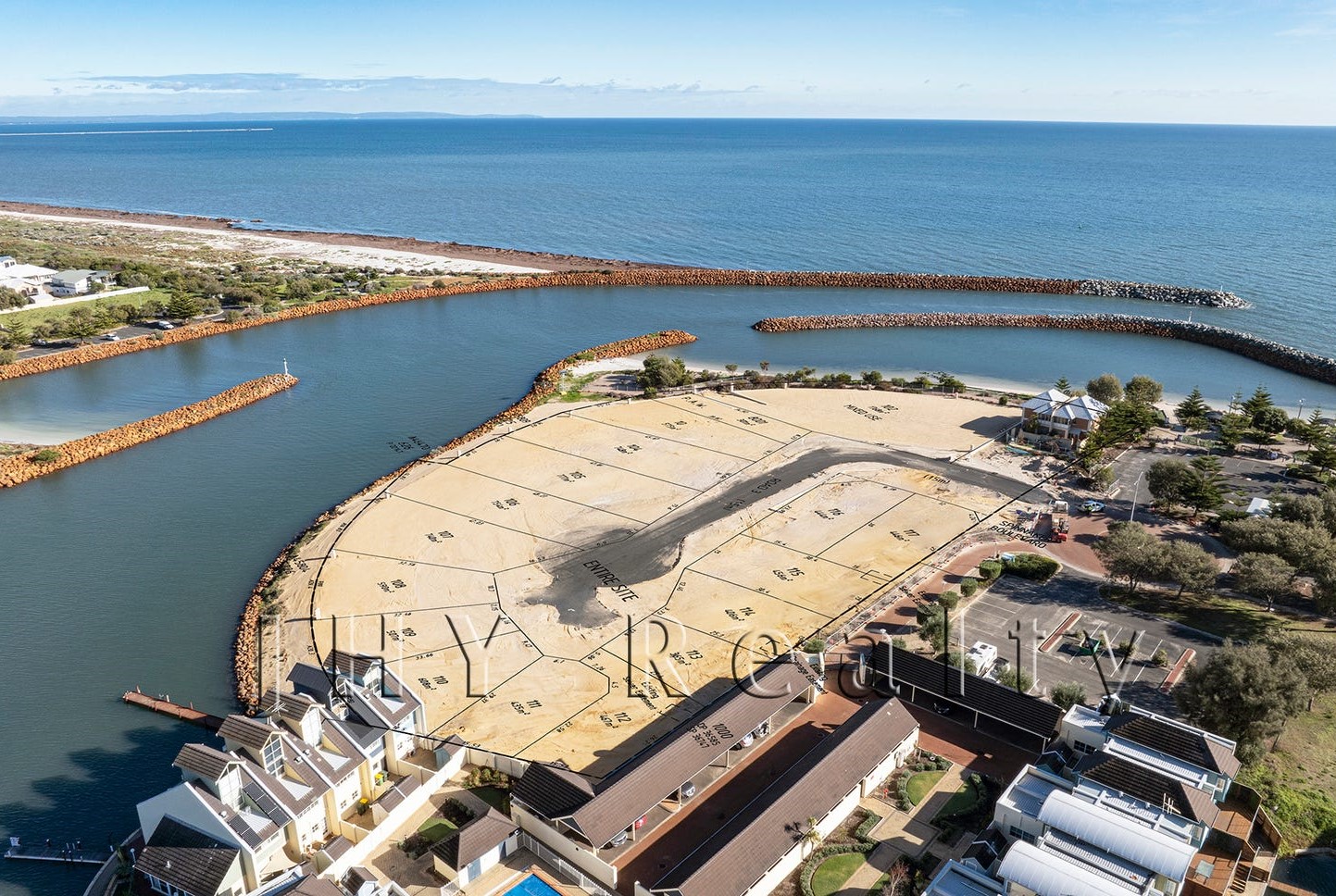 The Pointe Estate - Geographe Aerial