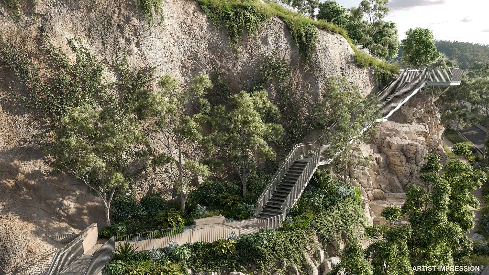 The Quarry Estate - Keperra Render