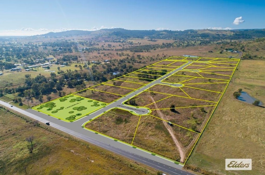 The Range View Estate - Plainland Aerial