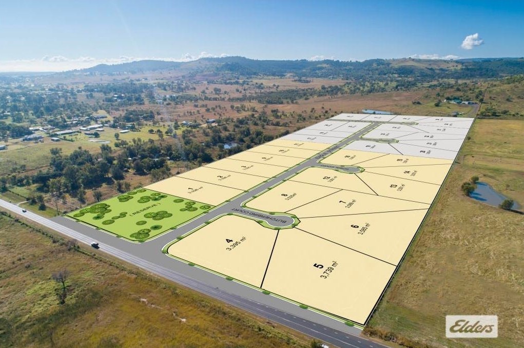 The Range View Estate - Plainland Aerial
