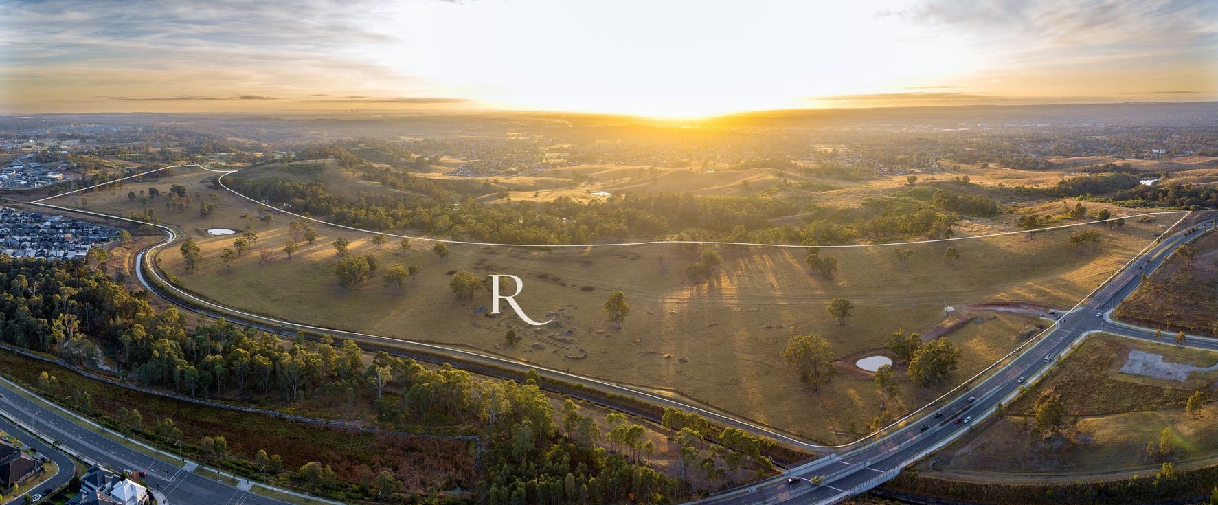 The Ranges Estate - Gledswood Aerial