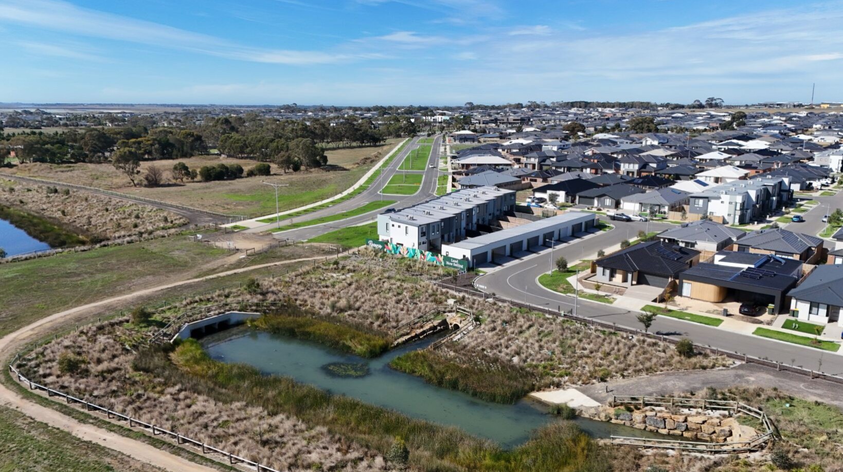 The Reserve Armstrong Creek Estate - Charlemont Aerial