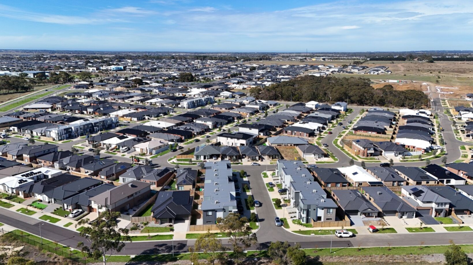 The Reserve Armstrong Creek Estate - Charlemont Aerial