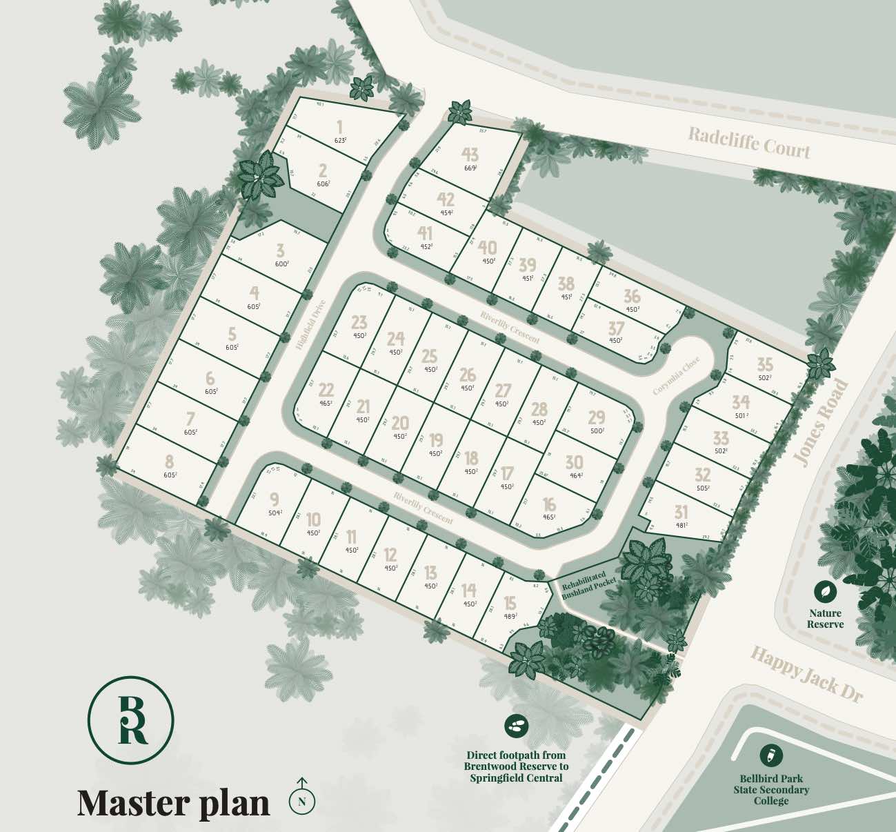 The Reserve Estate - Bellbird Park Masterplan
