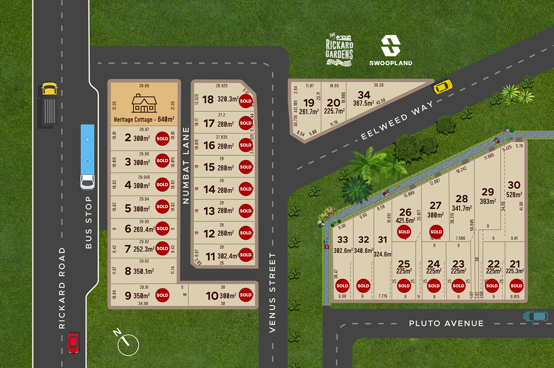 The Rickard Gardens Estate - Leppingto Masterplan