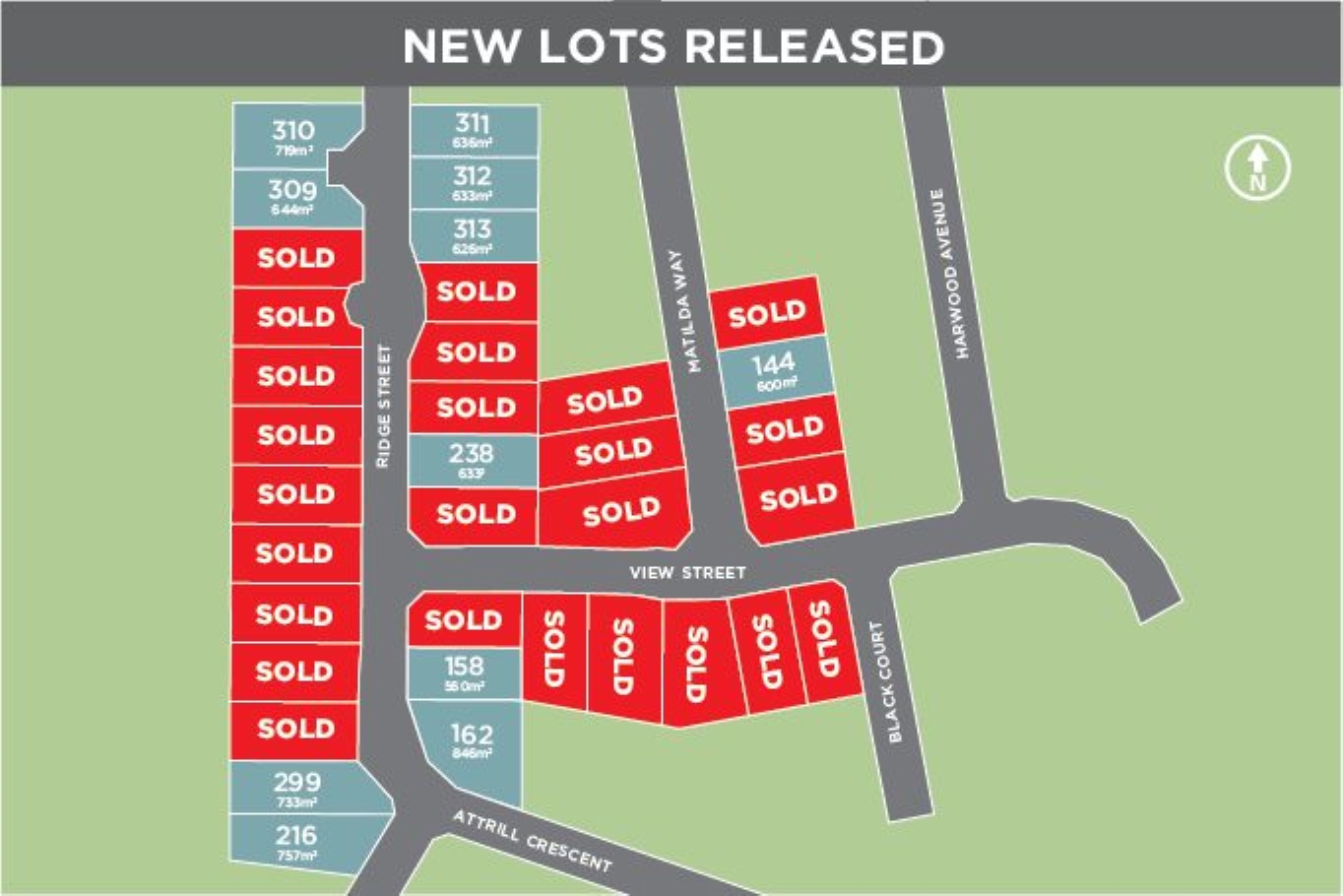The Ridge Estate - Mount Bark Release Map