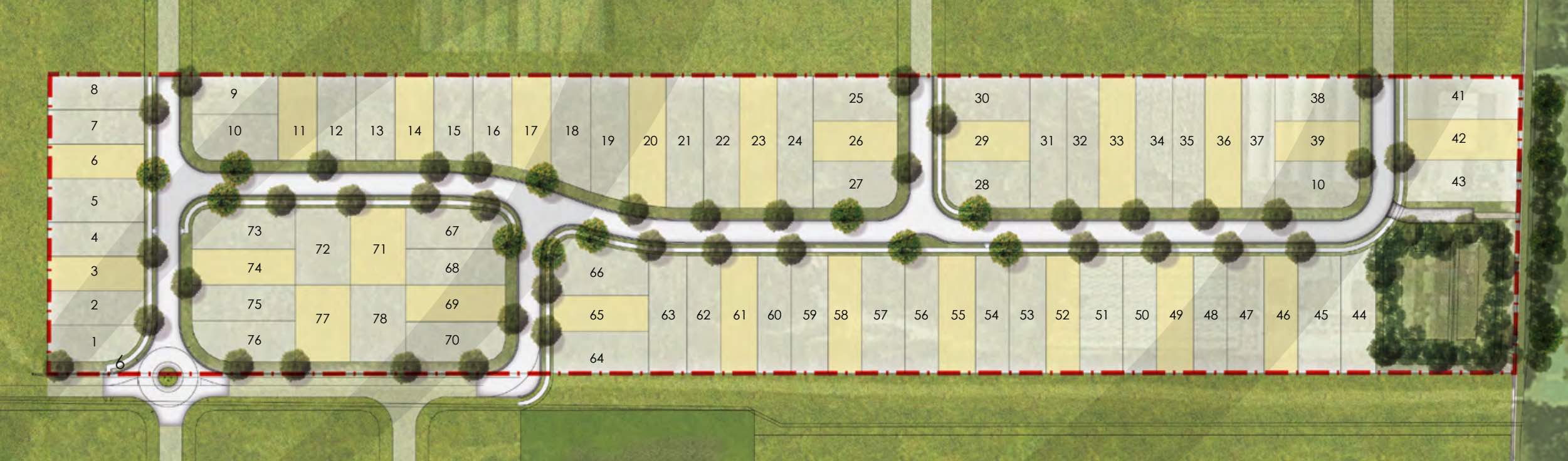 The Ridge Estate - Park Ridge Masterplan