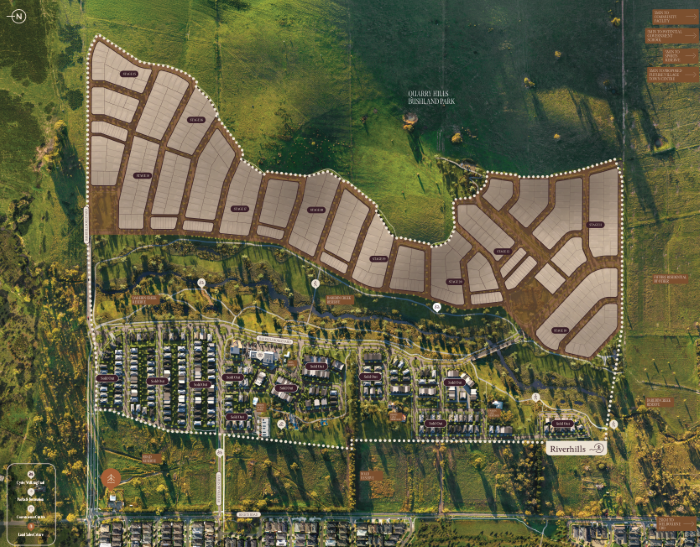 The Ridge at Riverhills Estate - South Morang - Wollert Masterplan