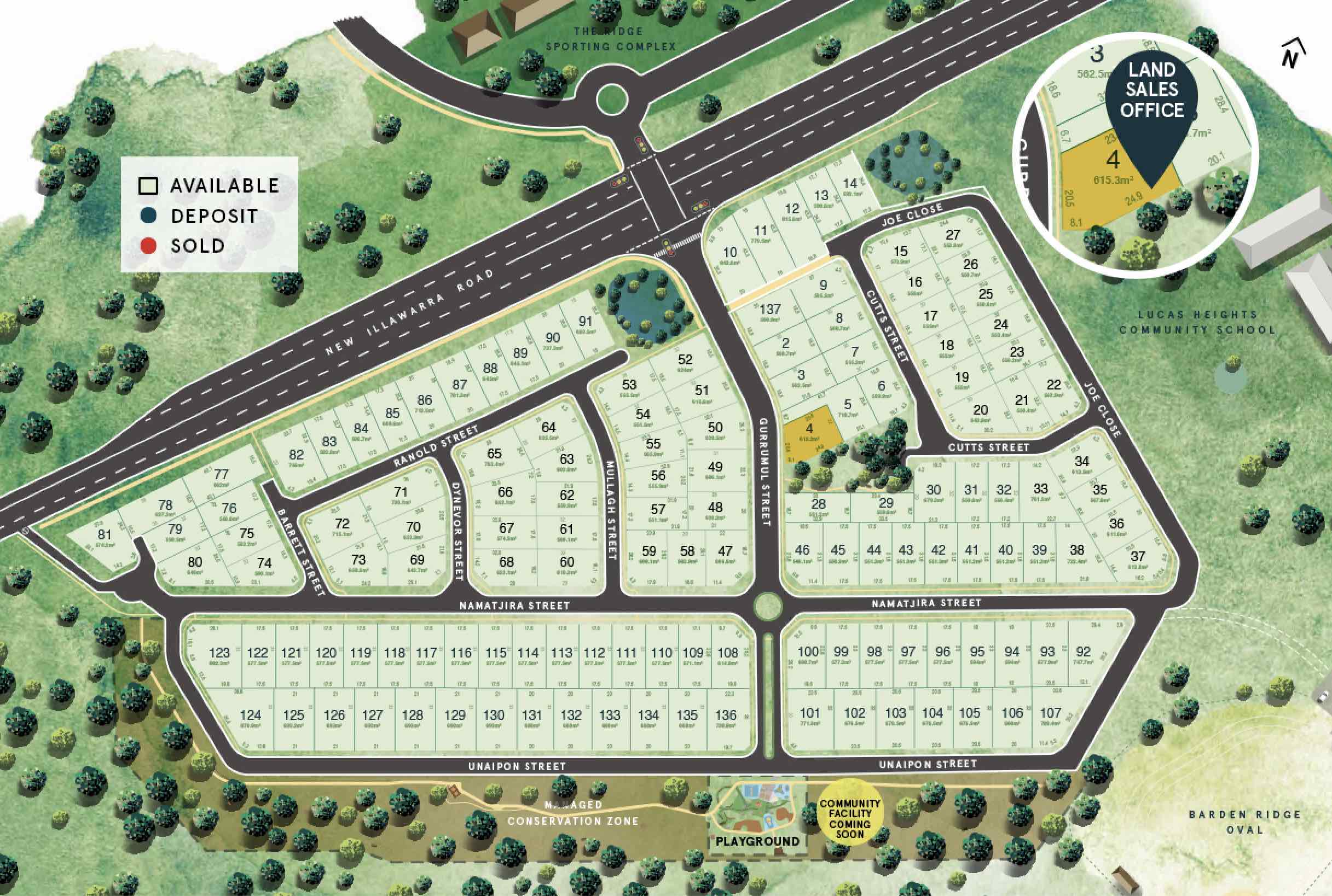 The Ridgeway Estate - Barden Ridge Masterplan