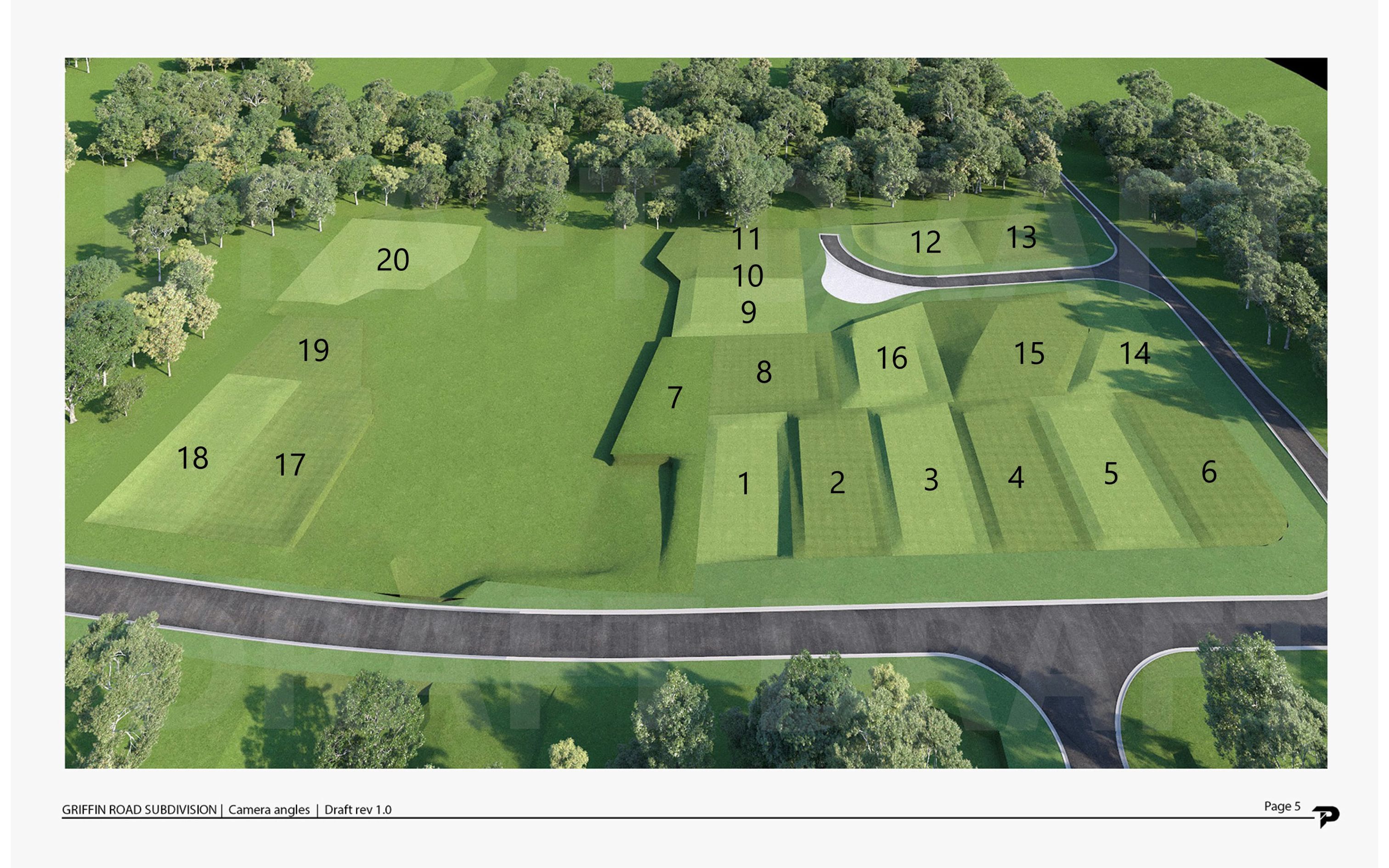 The Rise Estate - Victory Heights Aerial