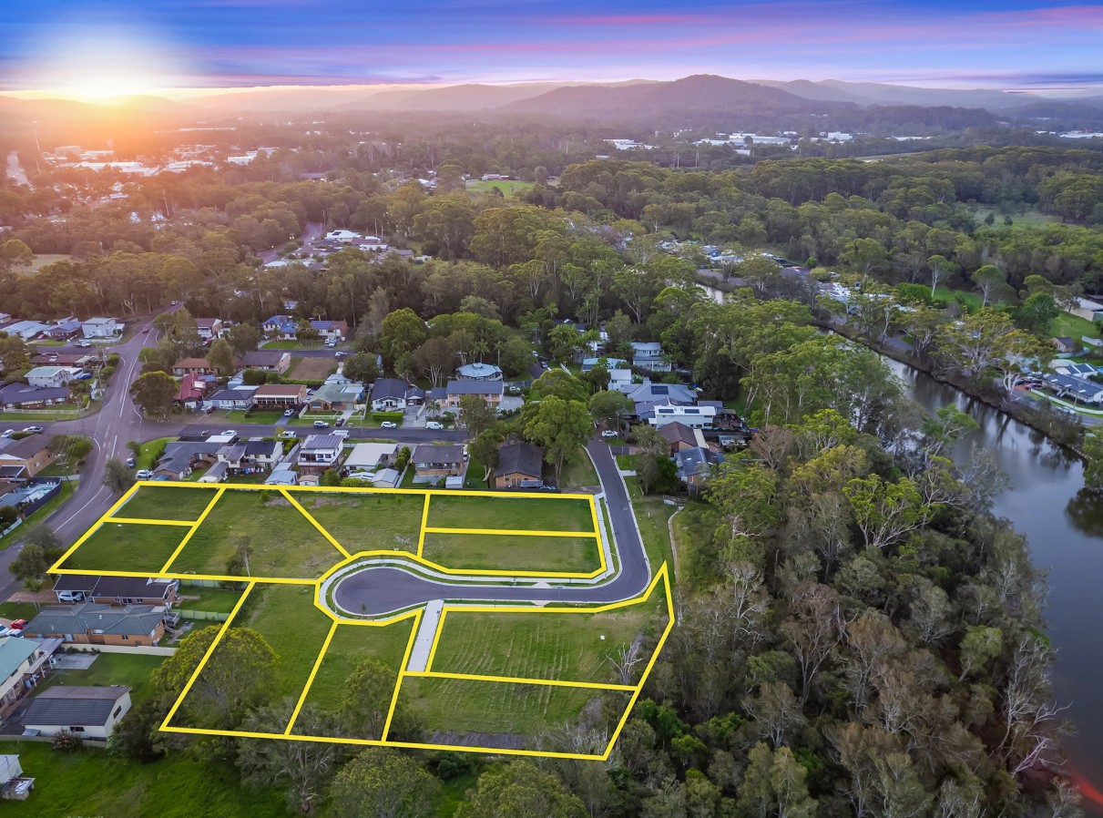 The Riverside Estate  - Chittaway Bay Aerial