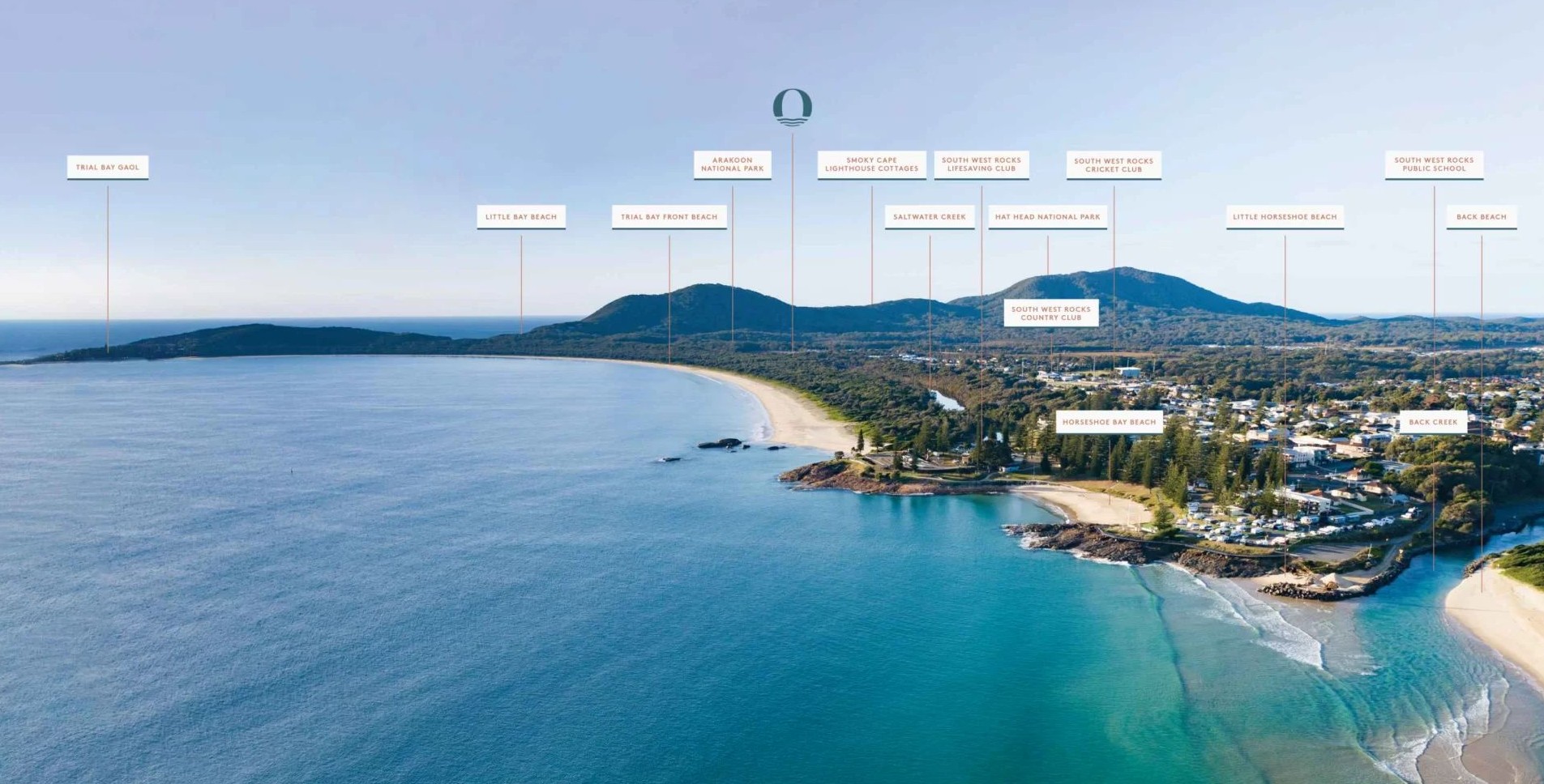 The Rocks Estate - South West Rocks Aerial