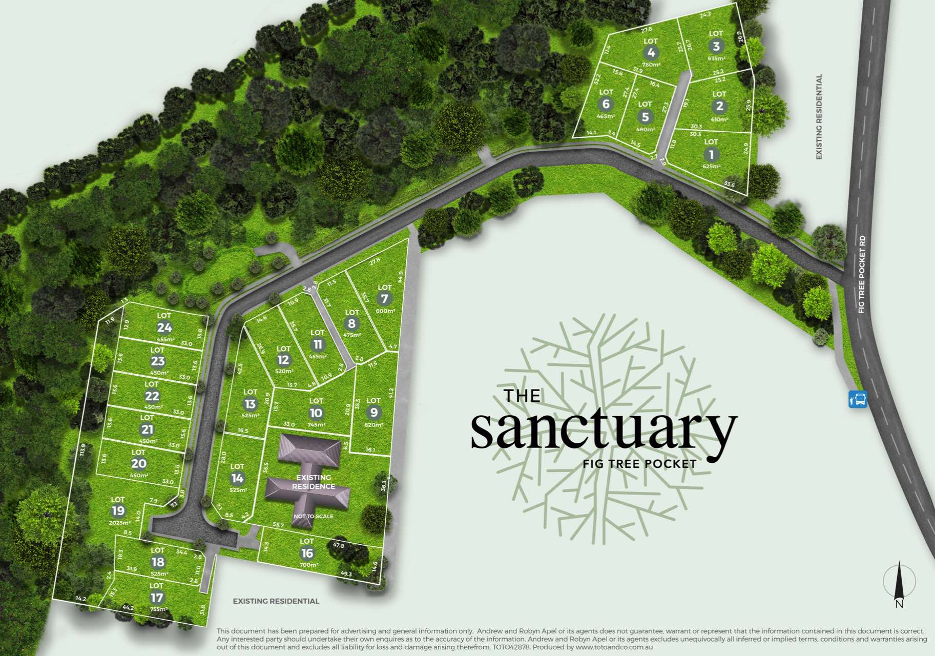 The Sanctuary Estate - Fig Tree Pocket Masterplan
