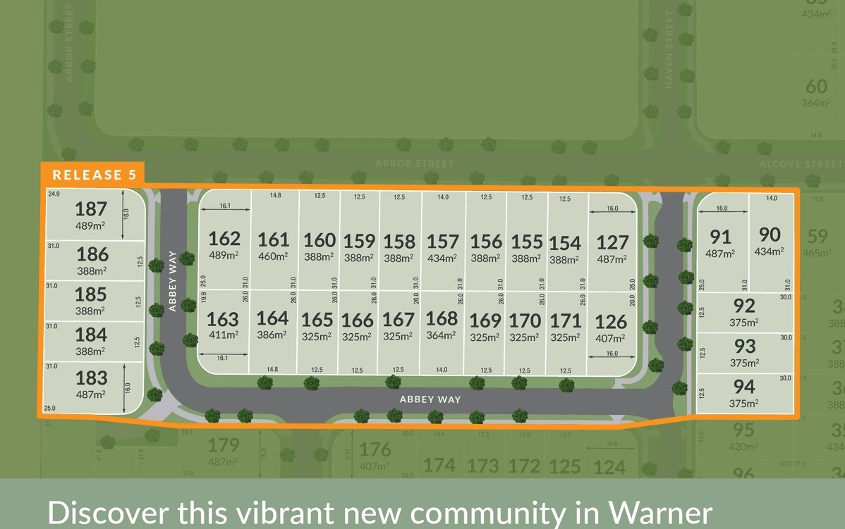 The Sanctuary Estate - Warner Release Map