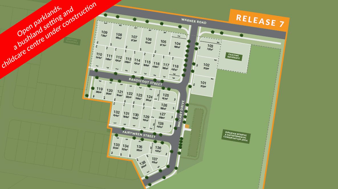 The Sanctuary Estate - Warner Release Map