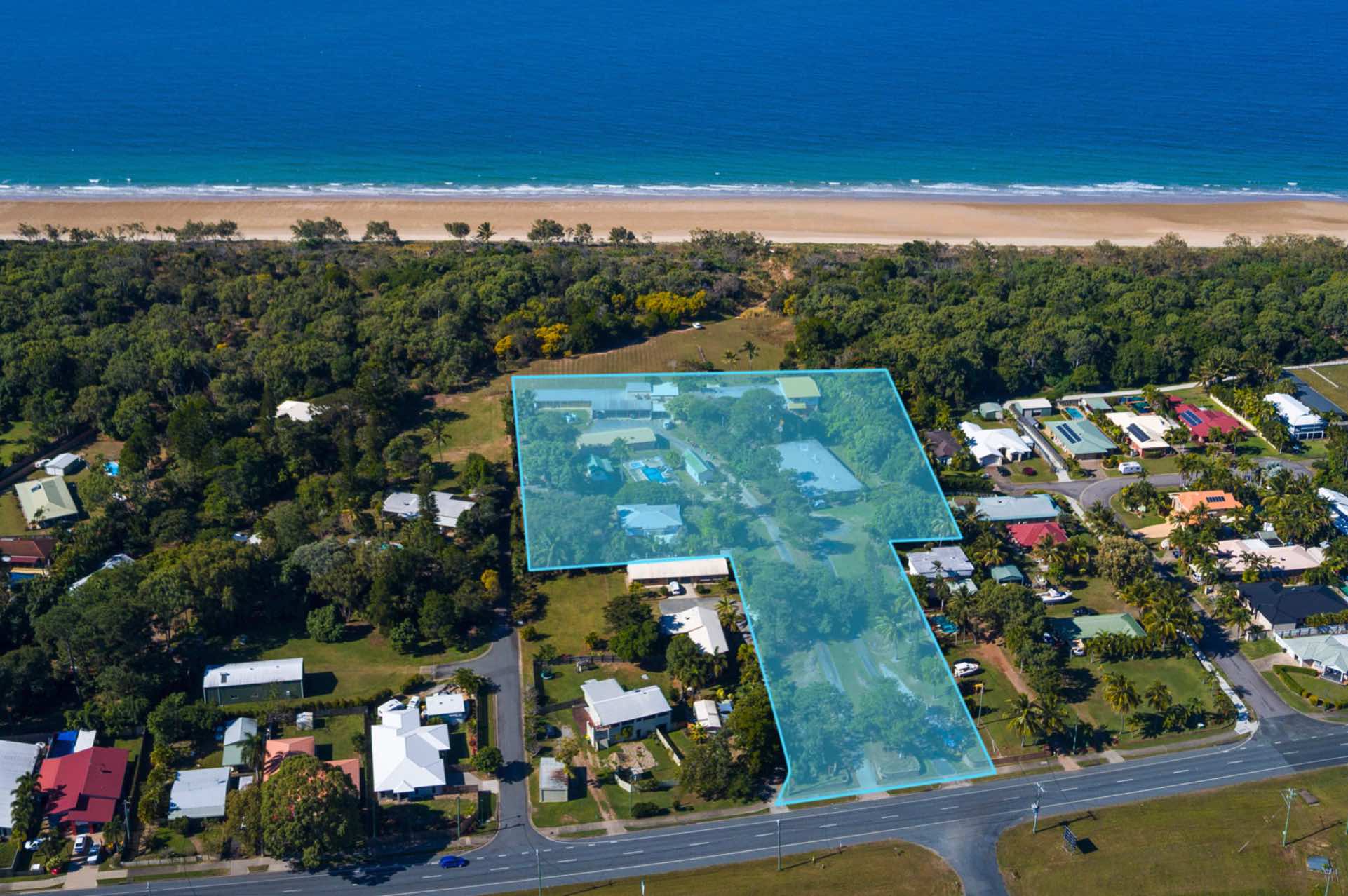 The SeaView Estate - Shoal Point Aerial