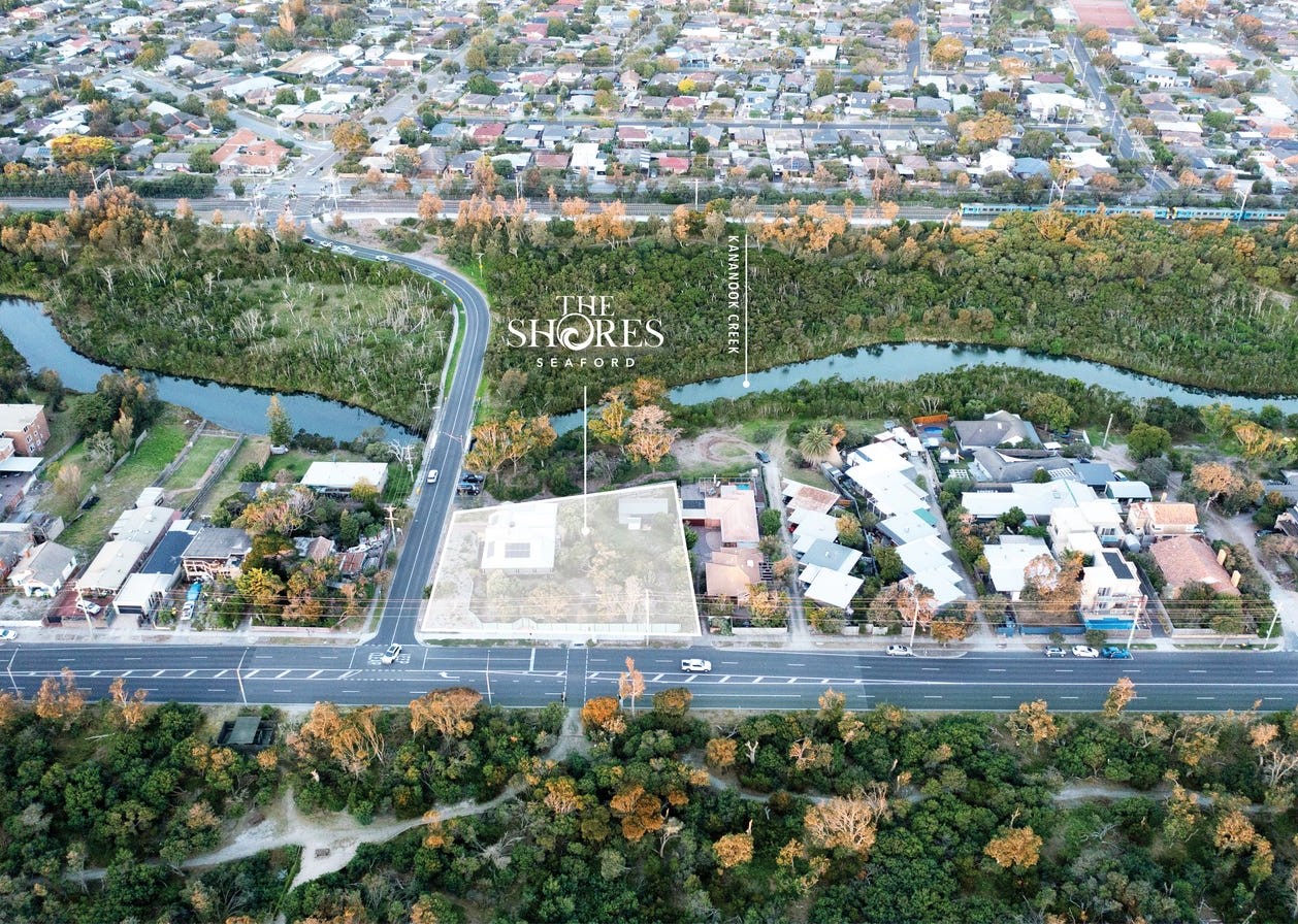 The Shores Estate - Seaford Aerial