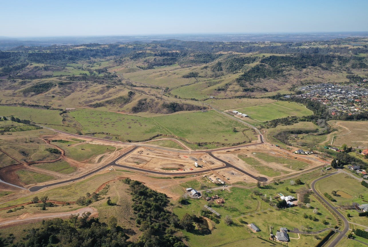 The Silos Estate - Picton Aerial