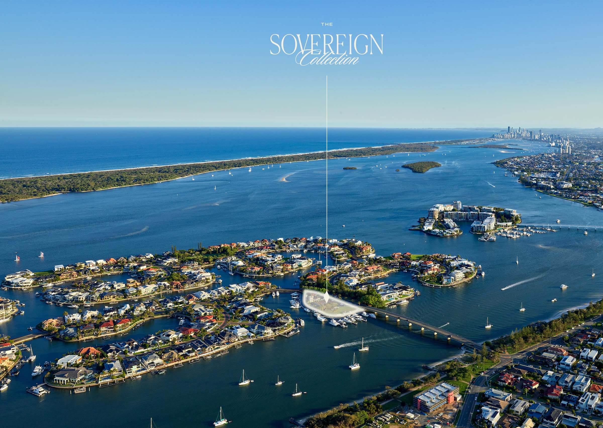 The Sovereign Collection - Paradise Point Aerial