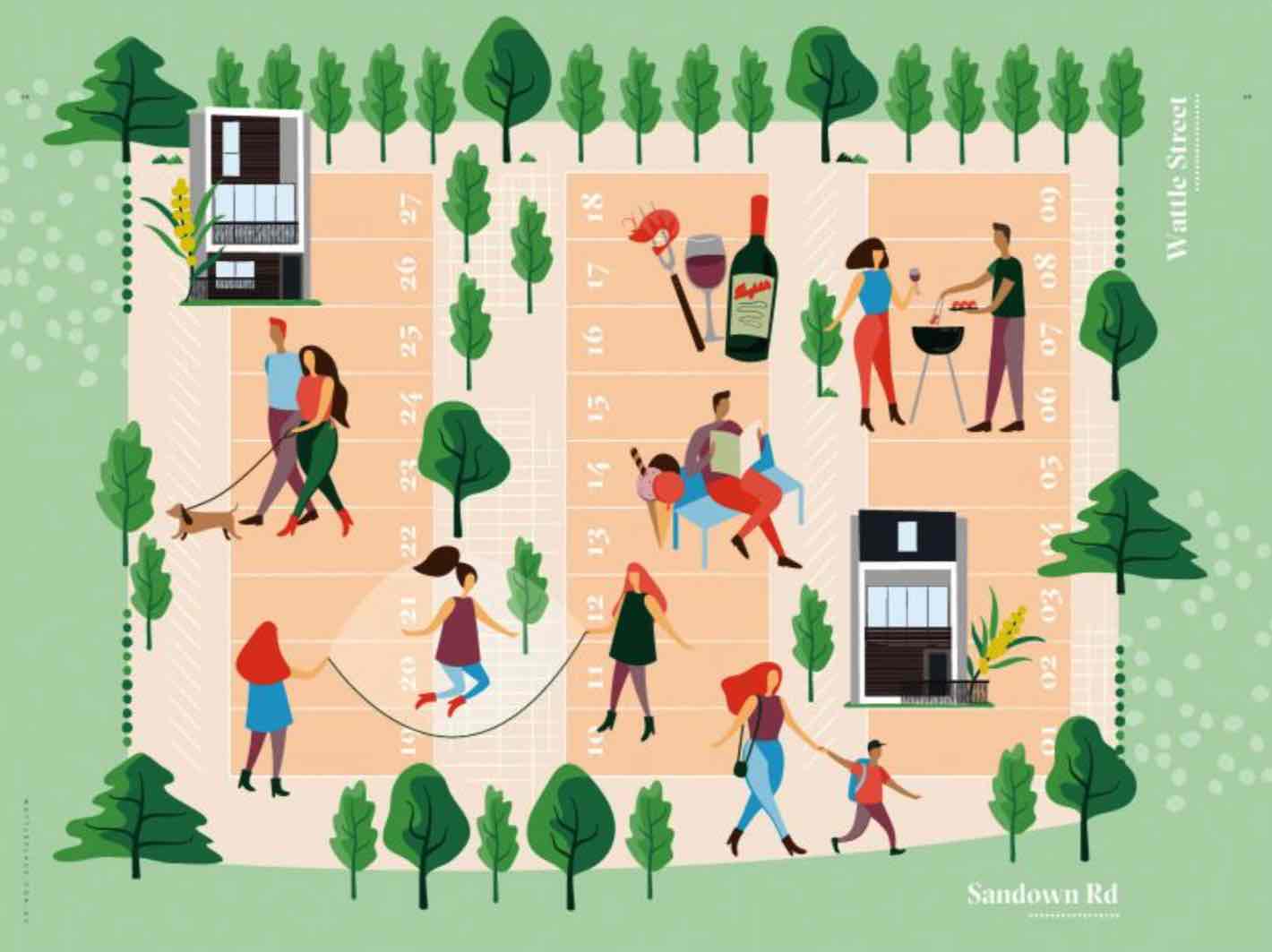 The Spring Avenue - Springvale Masterplan