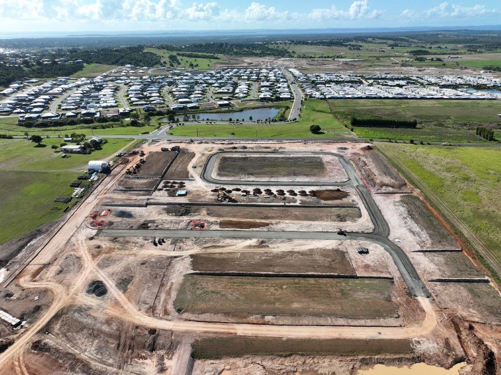 The Springs Hervey Bay Estate - Nikenbah Construction Progress