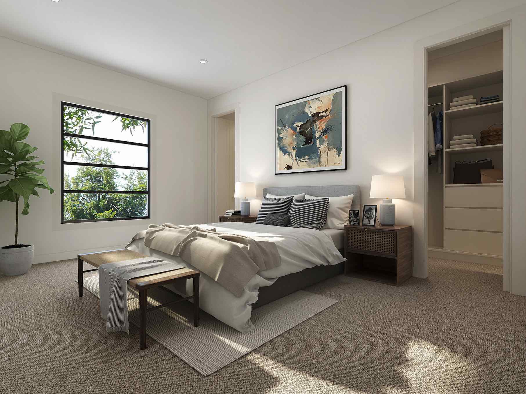 The Stables Townhomes - Kilmore Bedroom