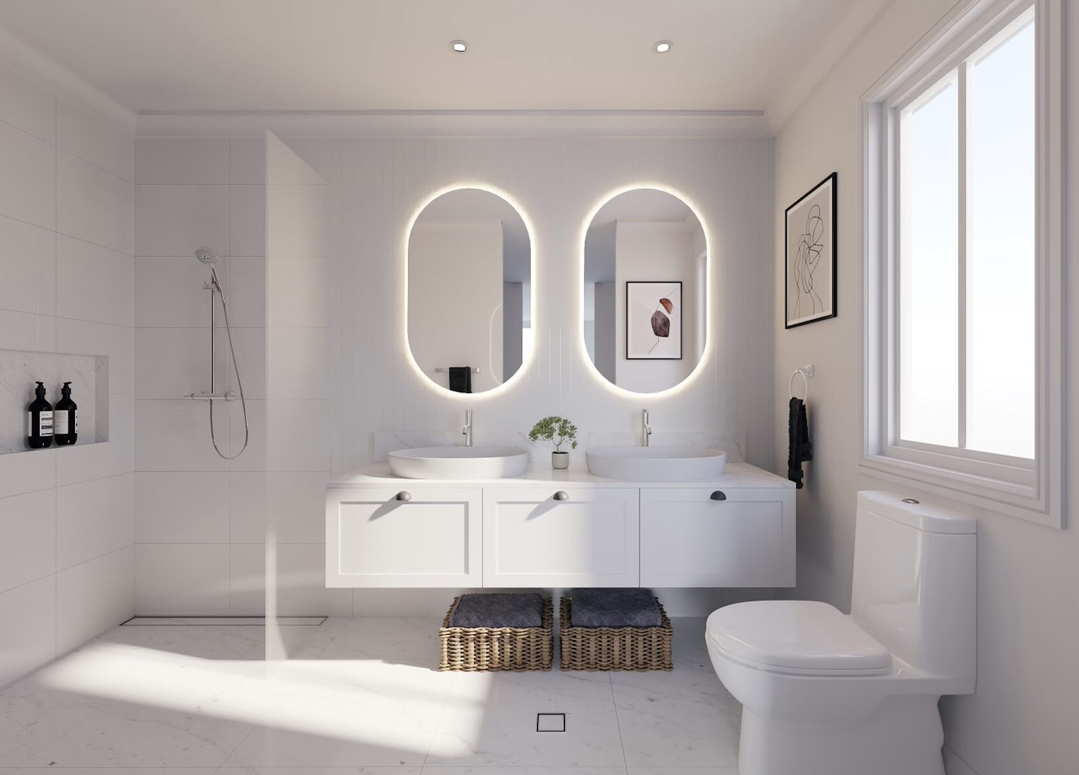 The Strand Estate - Hope Island Bathroom