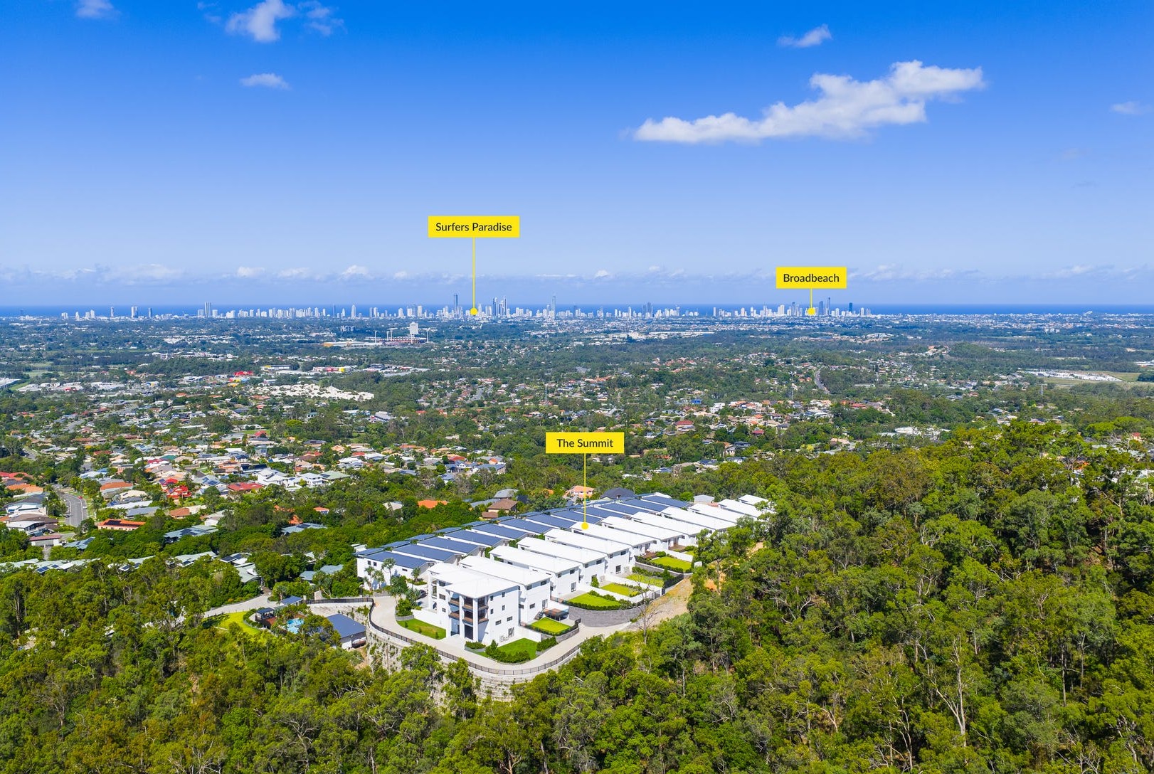 The Summit Estate - Highland Park Aerial