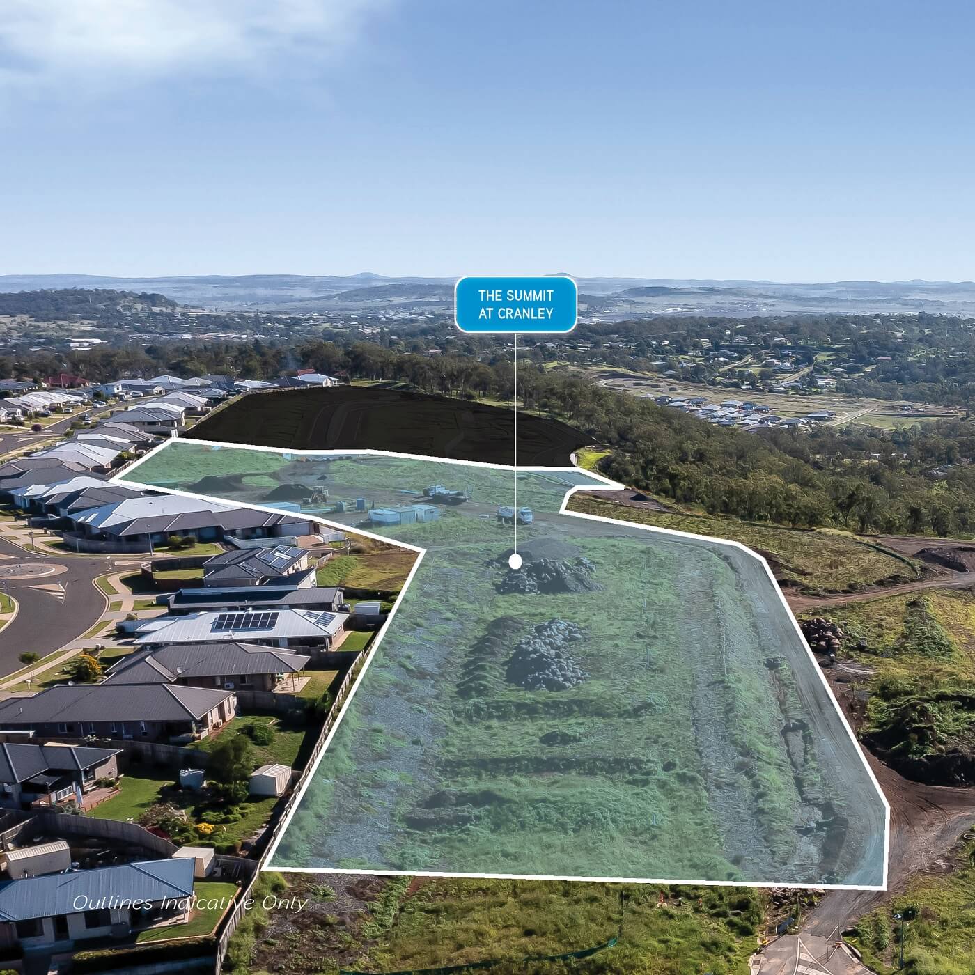 The Summit at Cranley Estate - Cranley Aerial