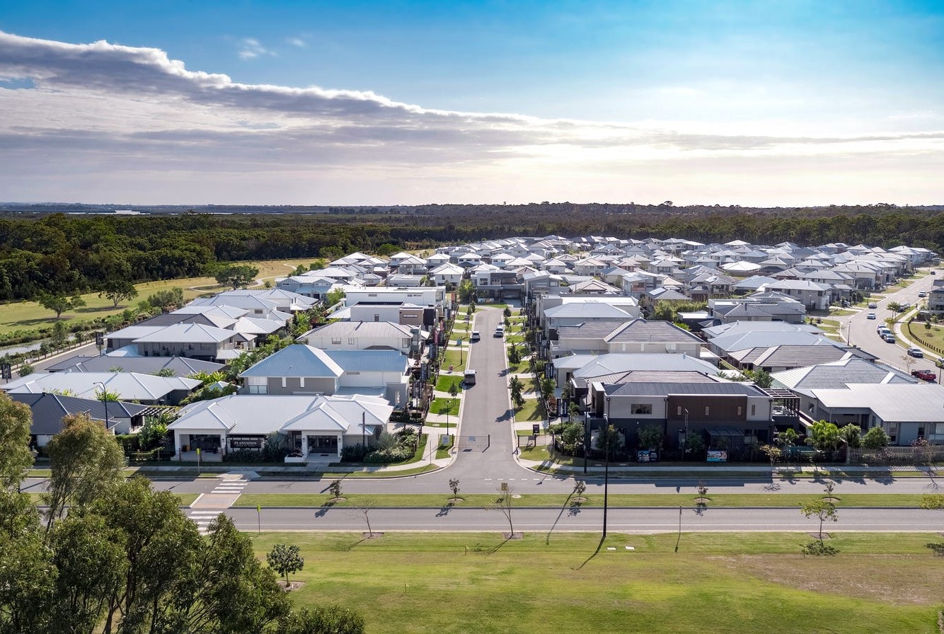 The Surrounds Estate - Helensvale Aerial