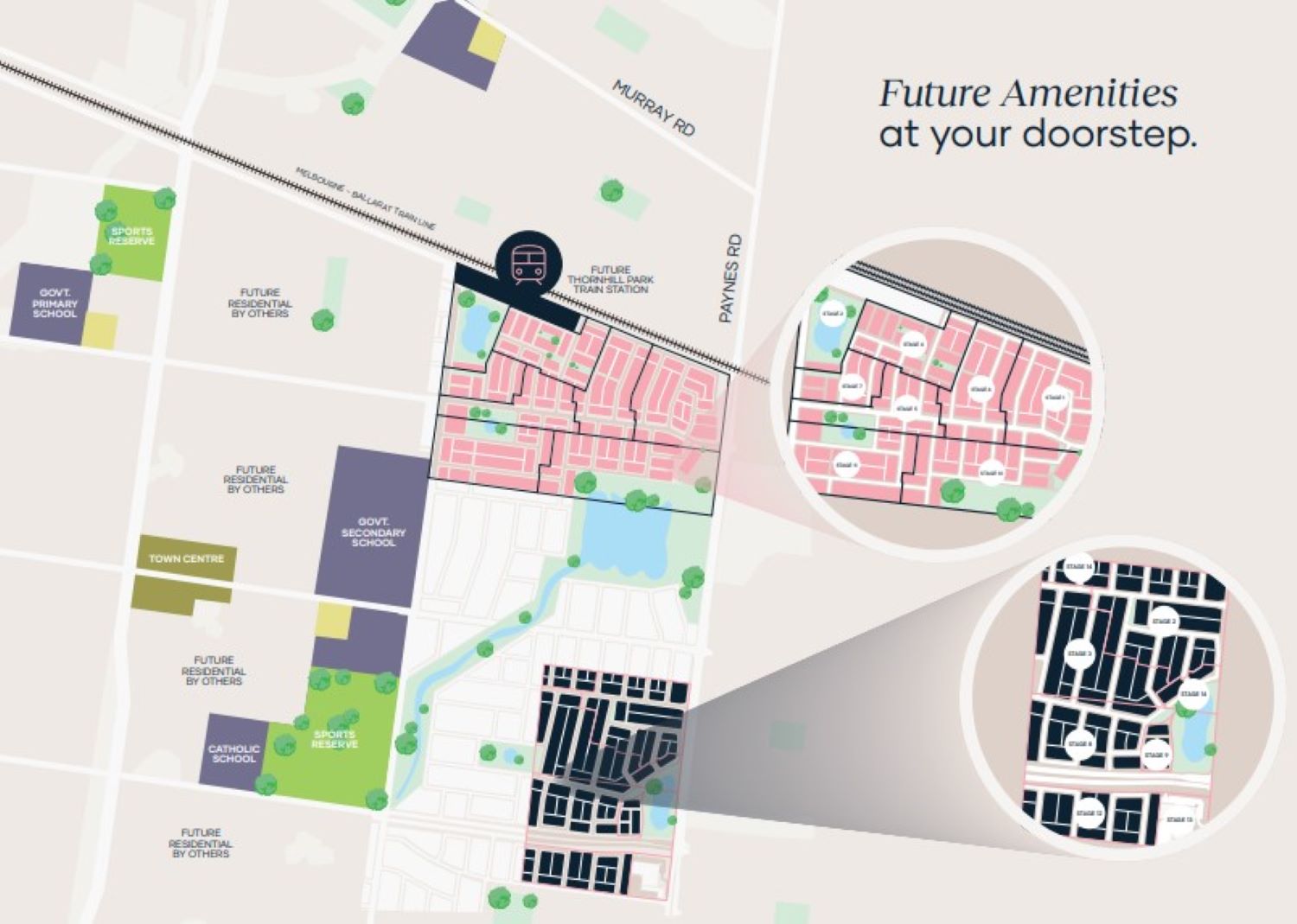 The Thornhill Gardens Estate - Thornhi Release Map