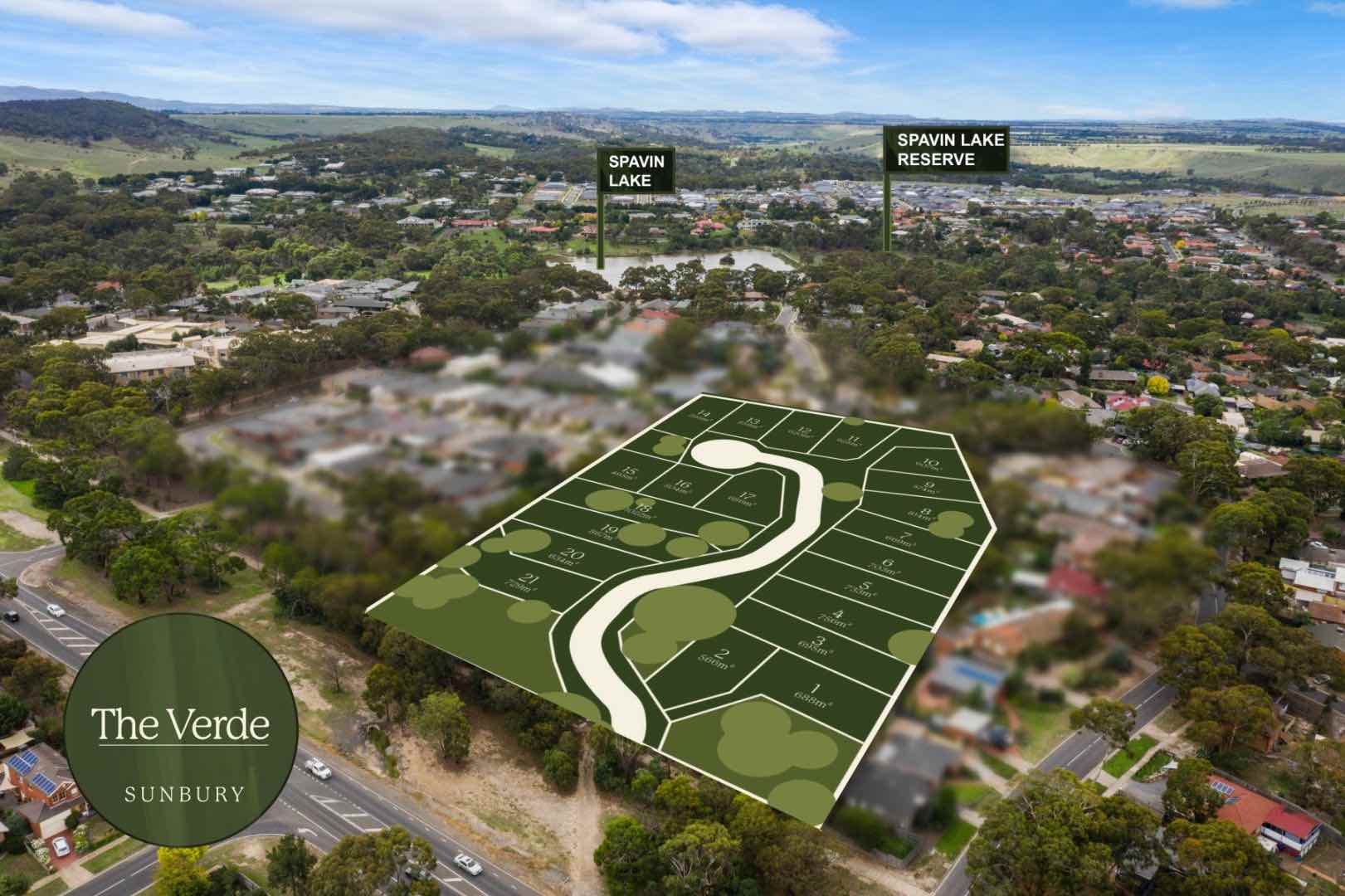 The Verde Estate - Sunbury Aerial 2