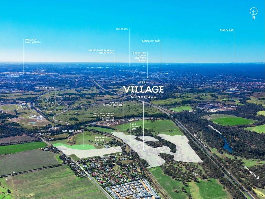 The Village - Menang Aerial