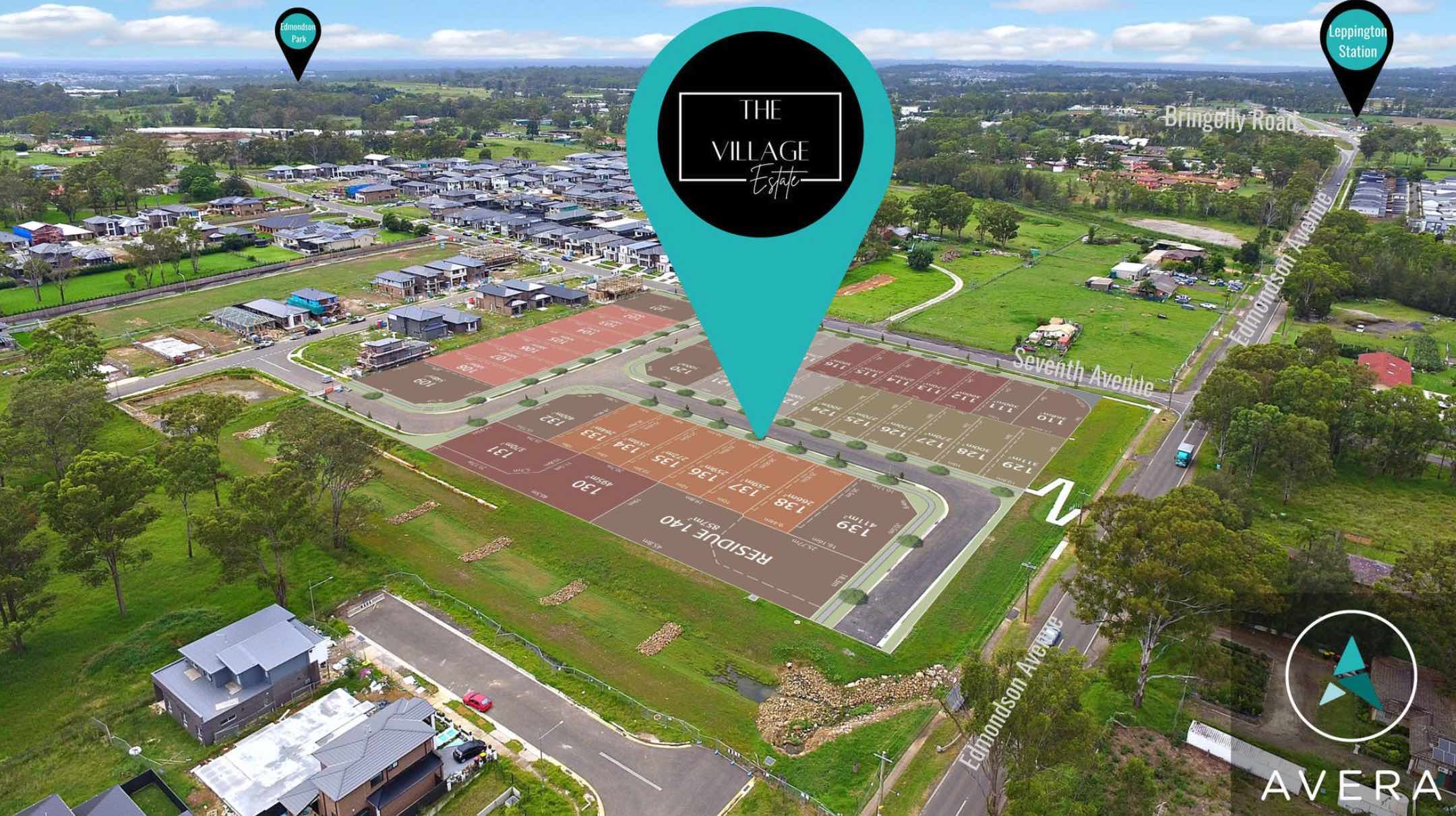 The Village Estate - Austral Aerial