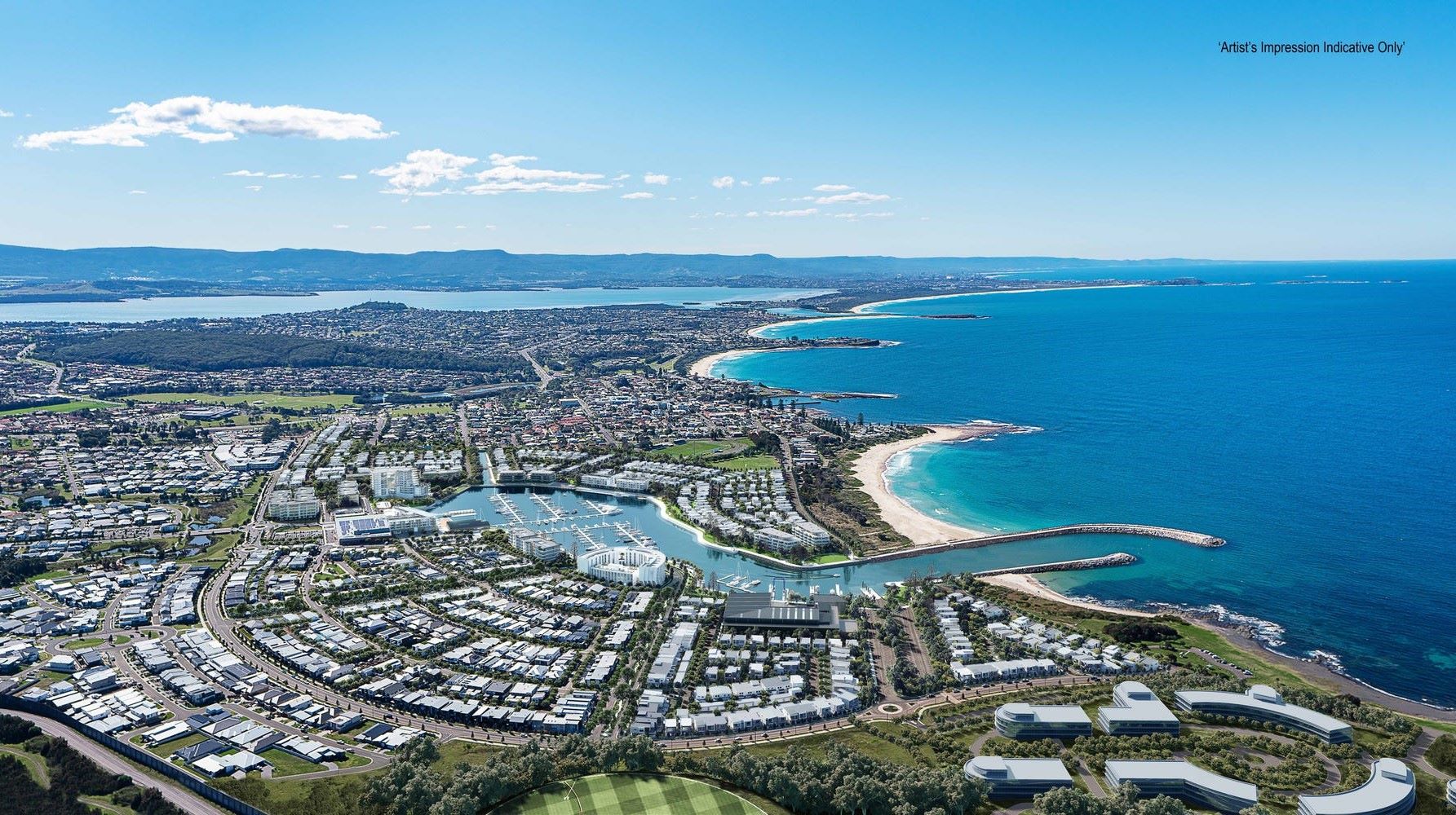 The Waterfront Estate - Shell Cove Aerial