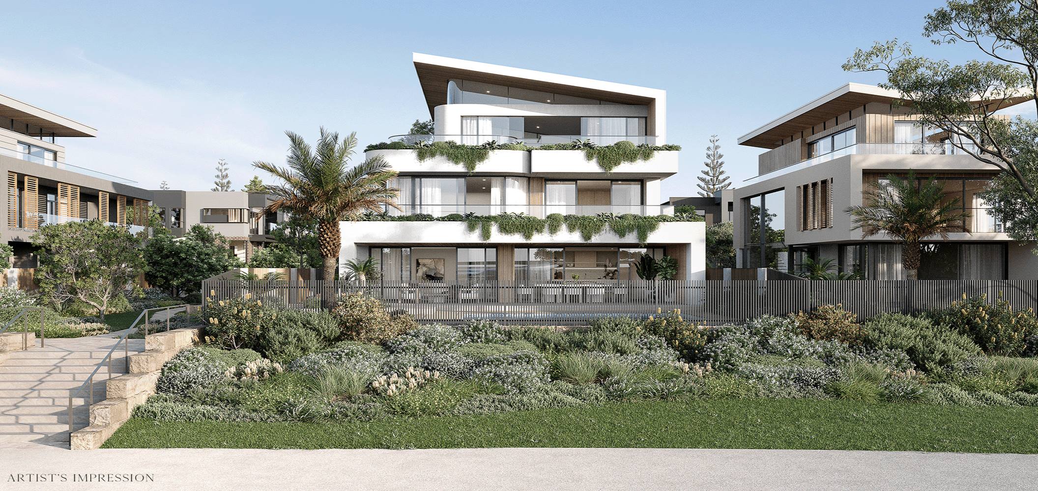 The Waterfront Estate - Shell Cove Render