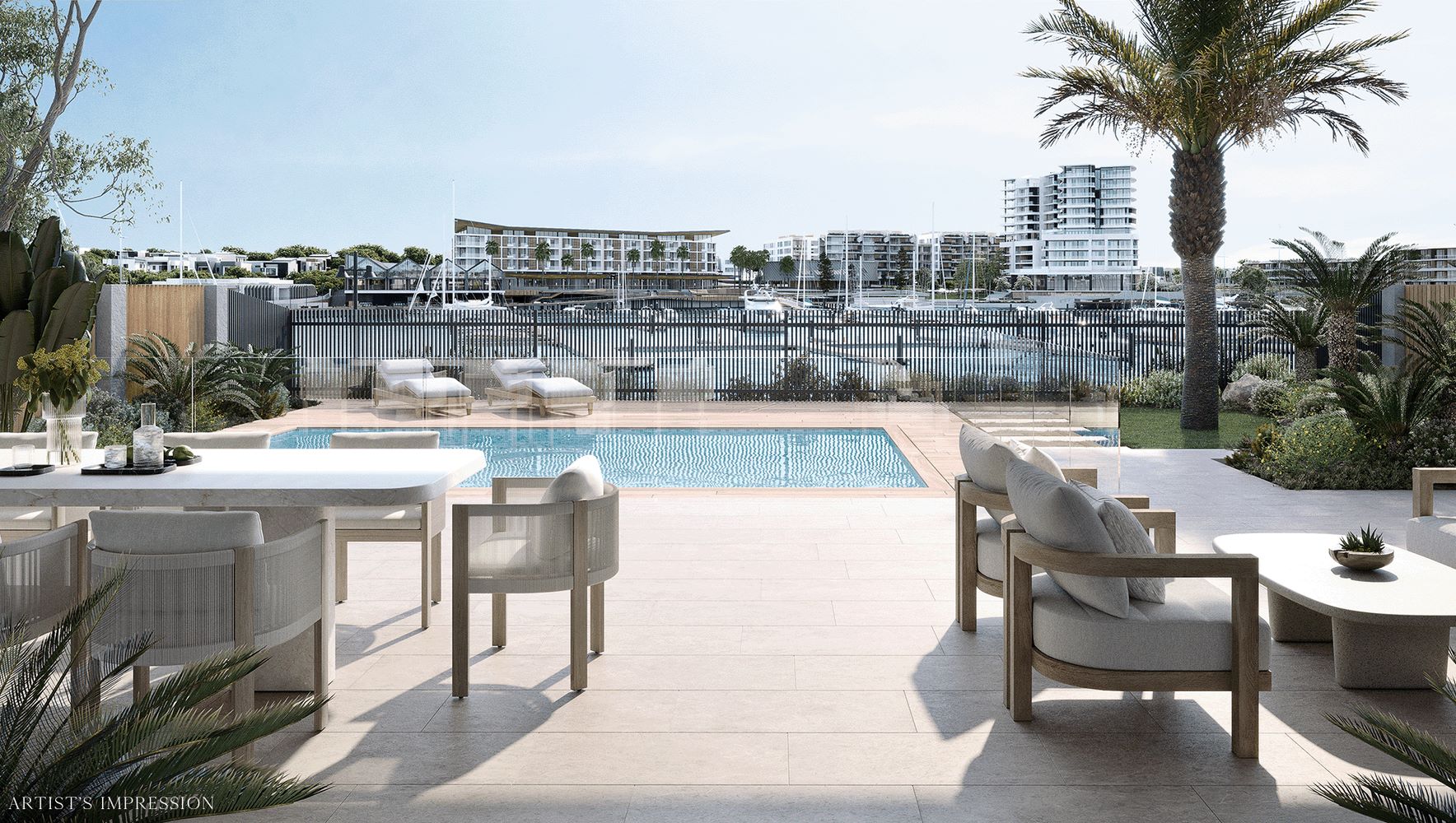The Waterfront Estate - Shell Cove Render