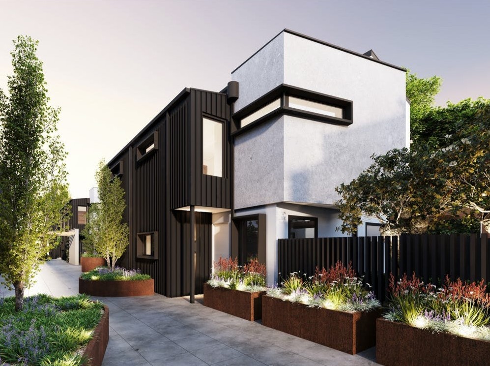 Three 82 Townhomes - Ivanhoe Render