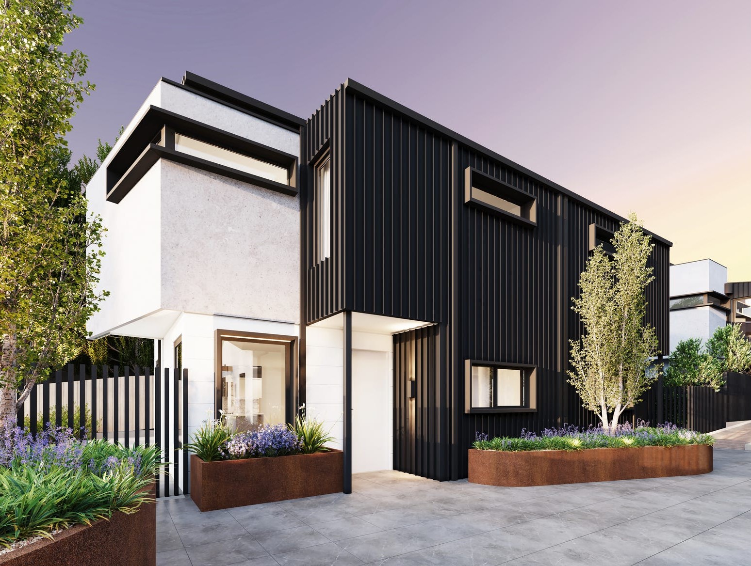 Three 82 Townhomes - Ivanhoe Render