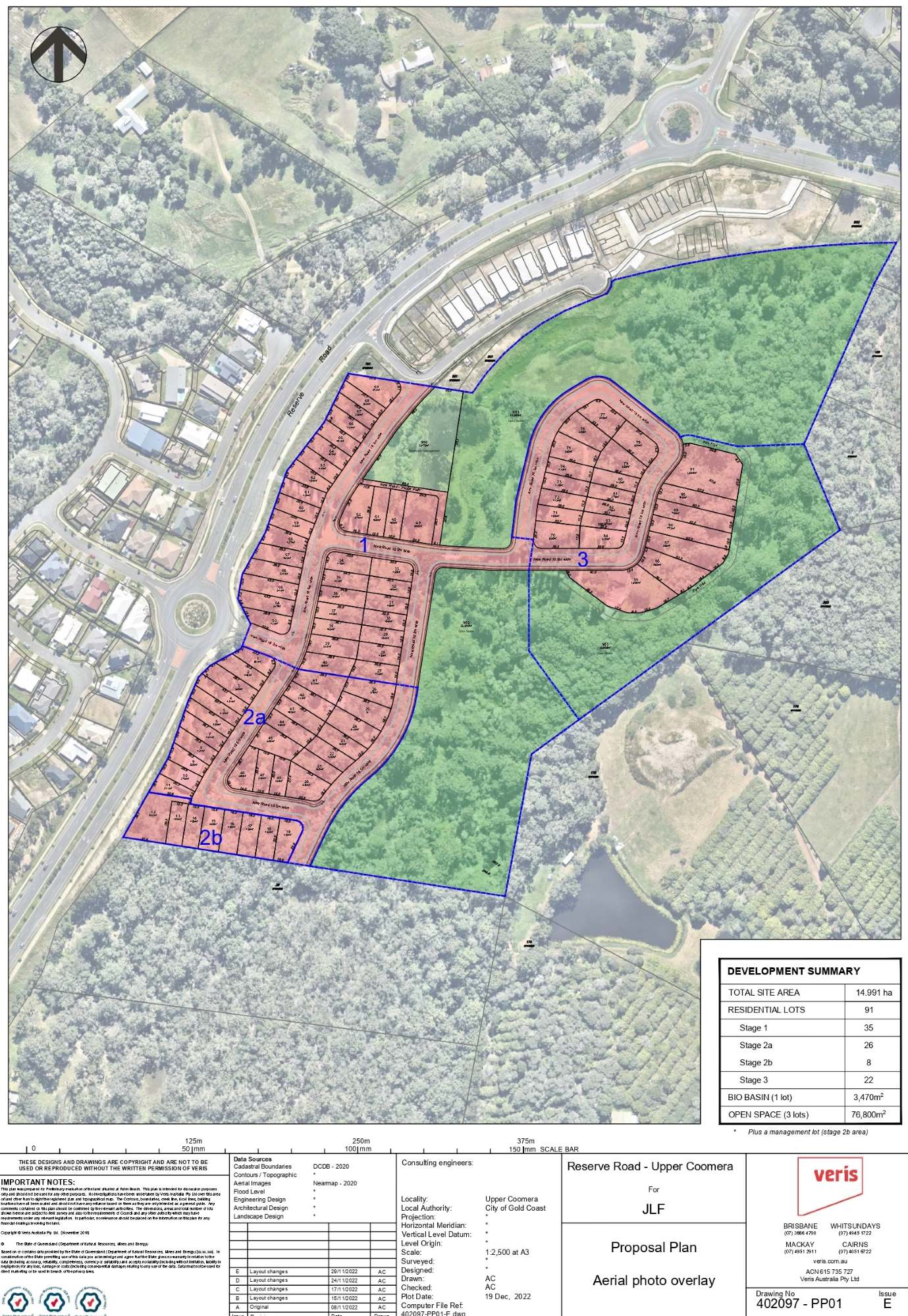 Tian Crescent - Reserve Road - Upper Coomera Masterplan