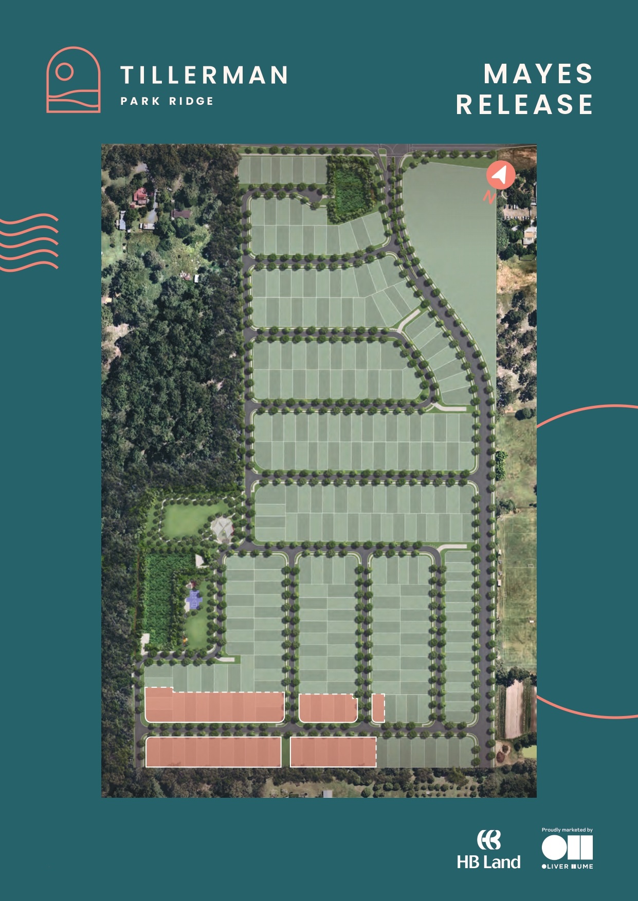 Tillerman Estate - Park Ridge Release Map