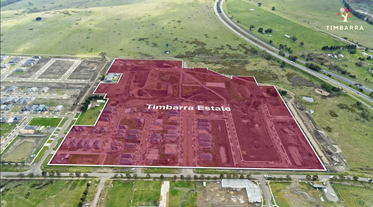 Timbarra Estate - Beveridg Aerial